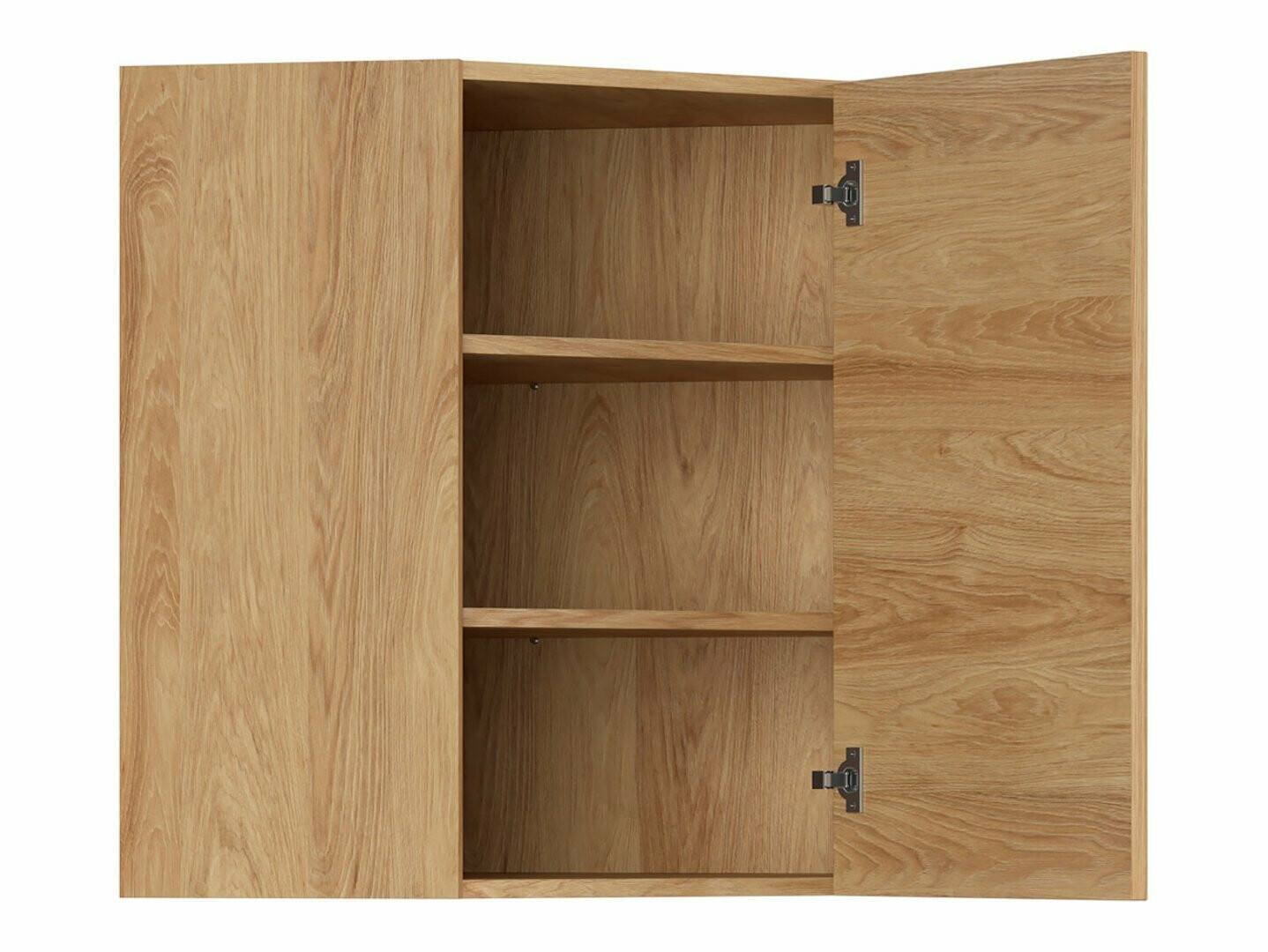 Modularna kotna stenska omarica Amper Oak 159