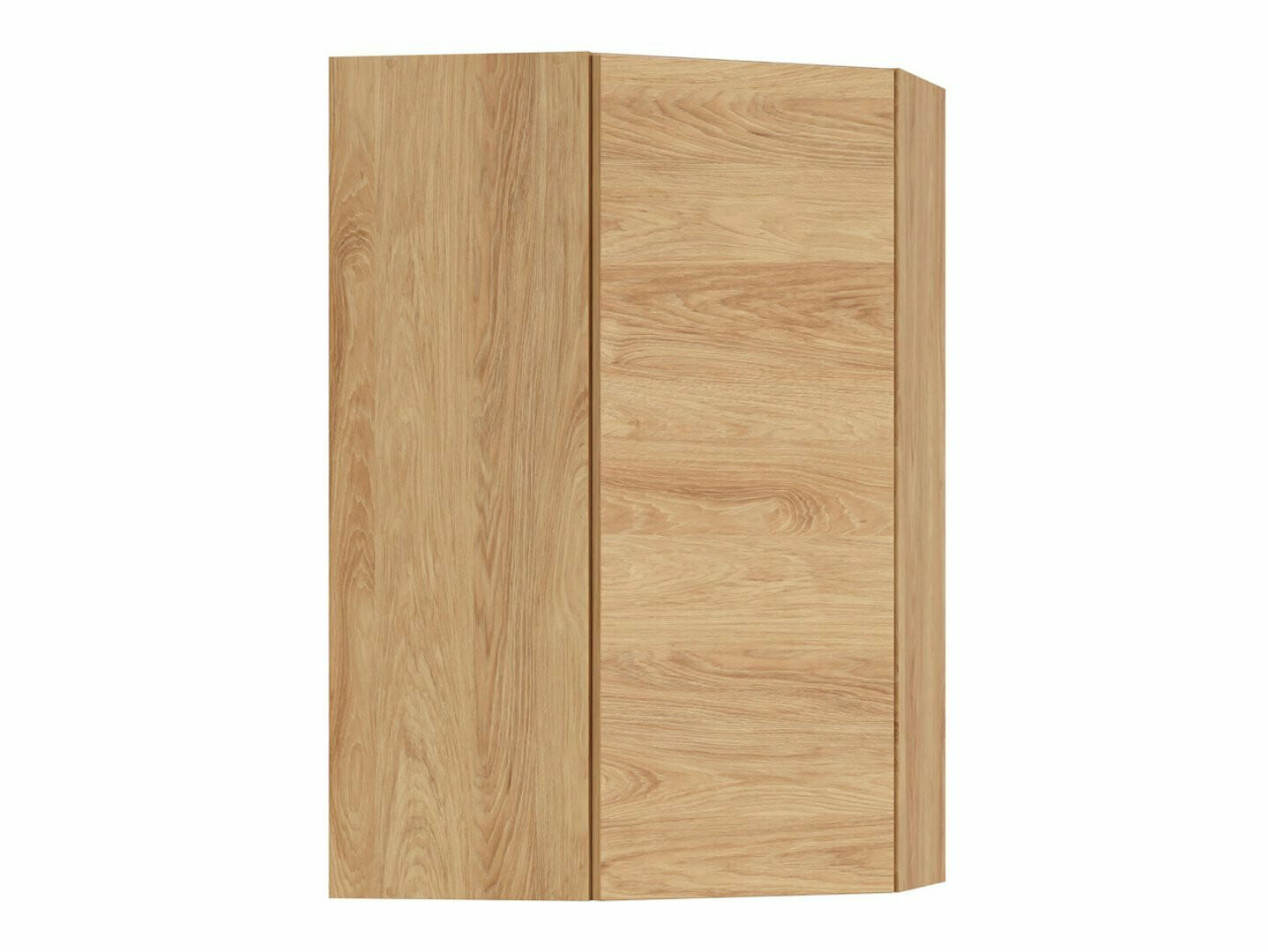 Modularna kotna stenska omarica Amper Oak 160