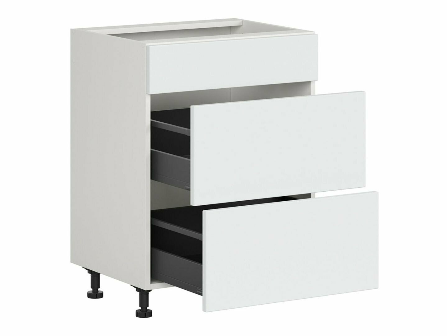 Modularna omarica s predali Top White 107