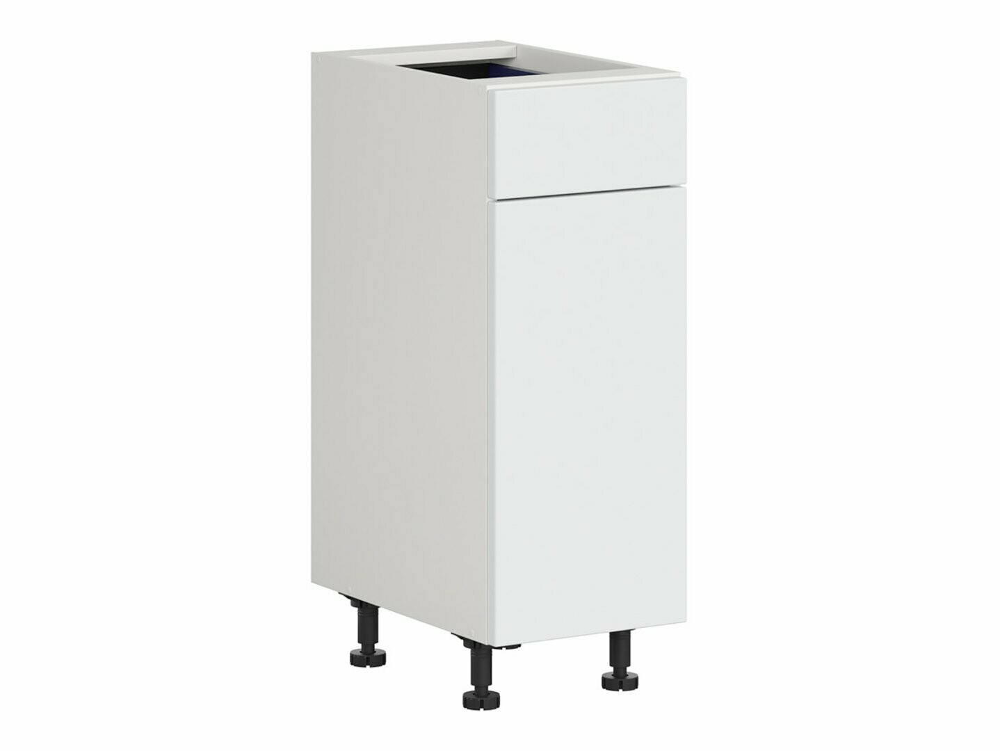 Modularna omarica s predalom in vrati Top White 102
