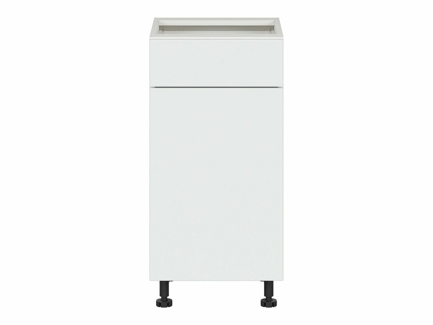 Modularna omarica s predalom in vrati Top White 103