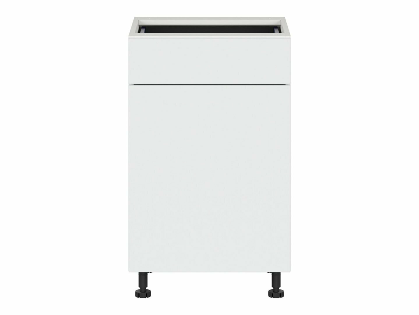 Modularna omarica s predalom in vrati Top White 104