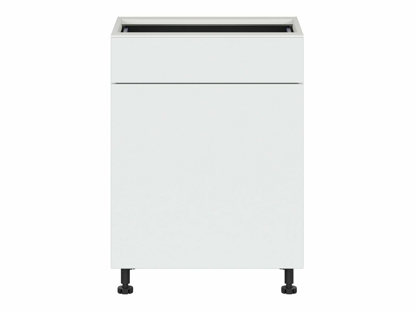 Modularna omarica s predalom in vrati Top White 105