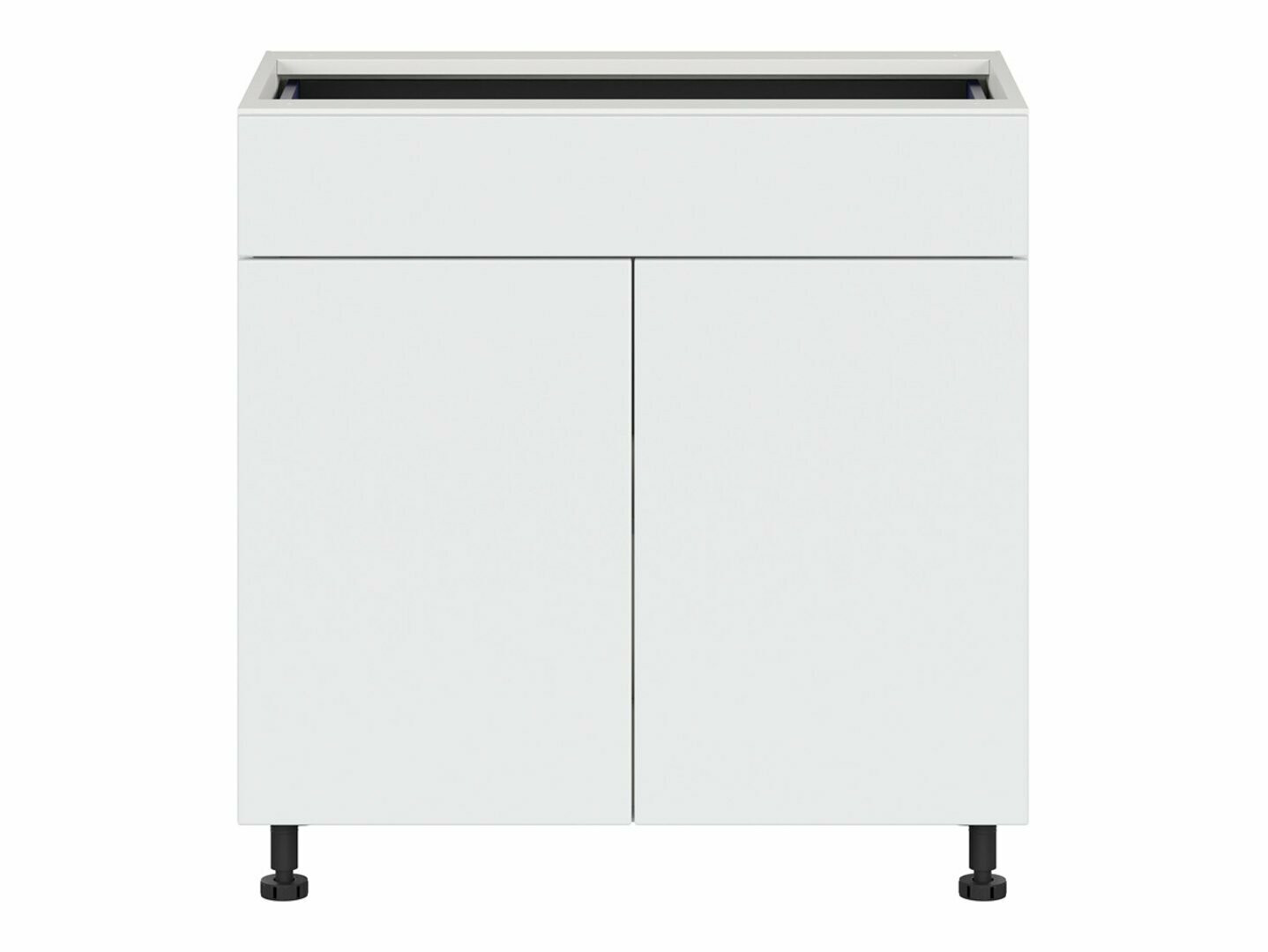 Modularna omarica s predalom in vrati Top White 106