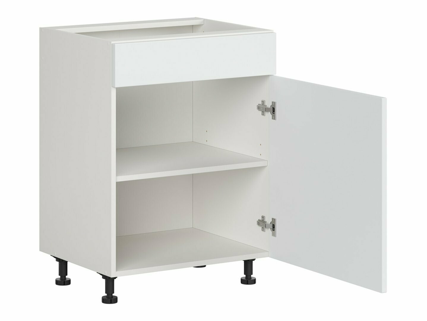 Modularna omarica z vrati Top White 100