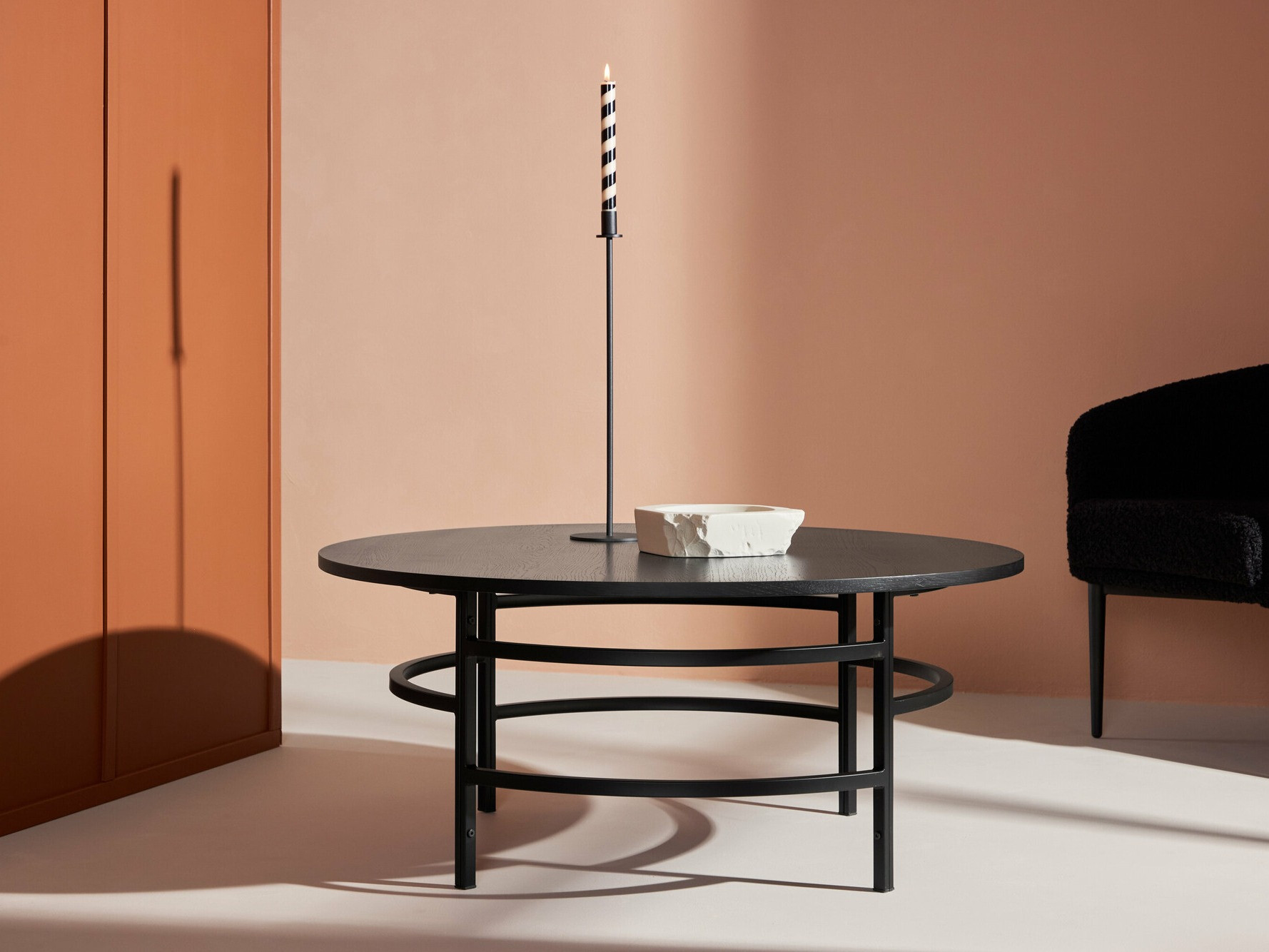 Klubska mizica Dallas 4696 (Črna)