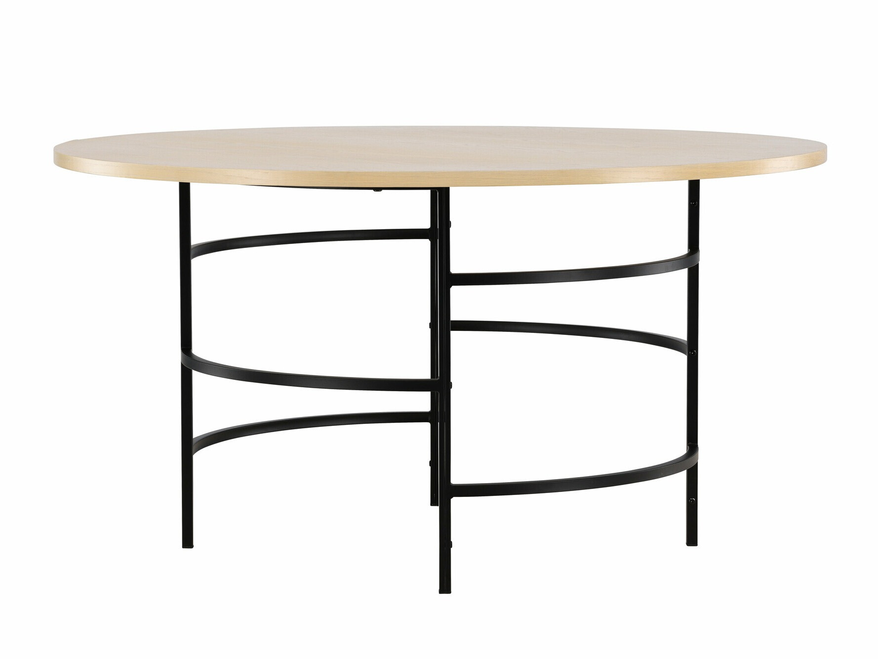 Miza Dallas 4695 (Črna + Svetlo rjava)