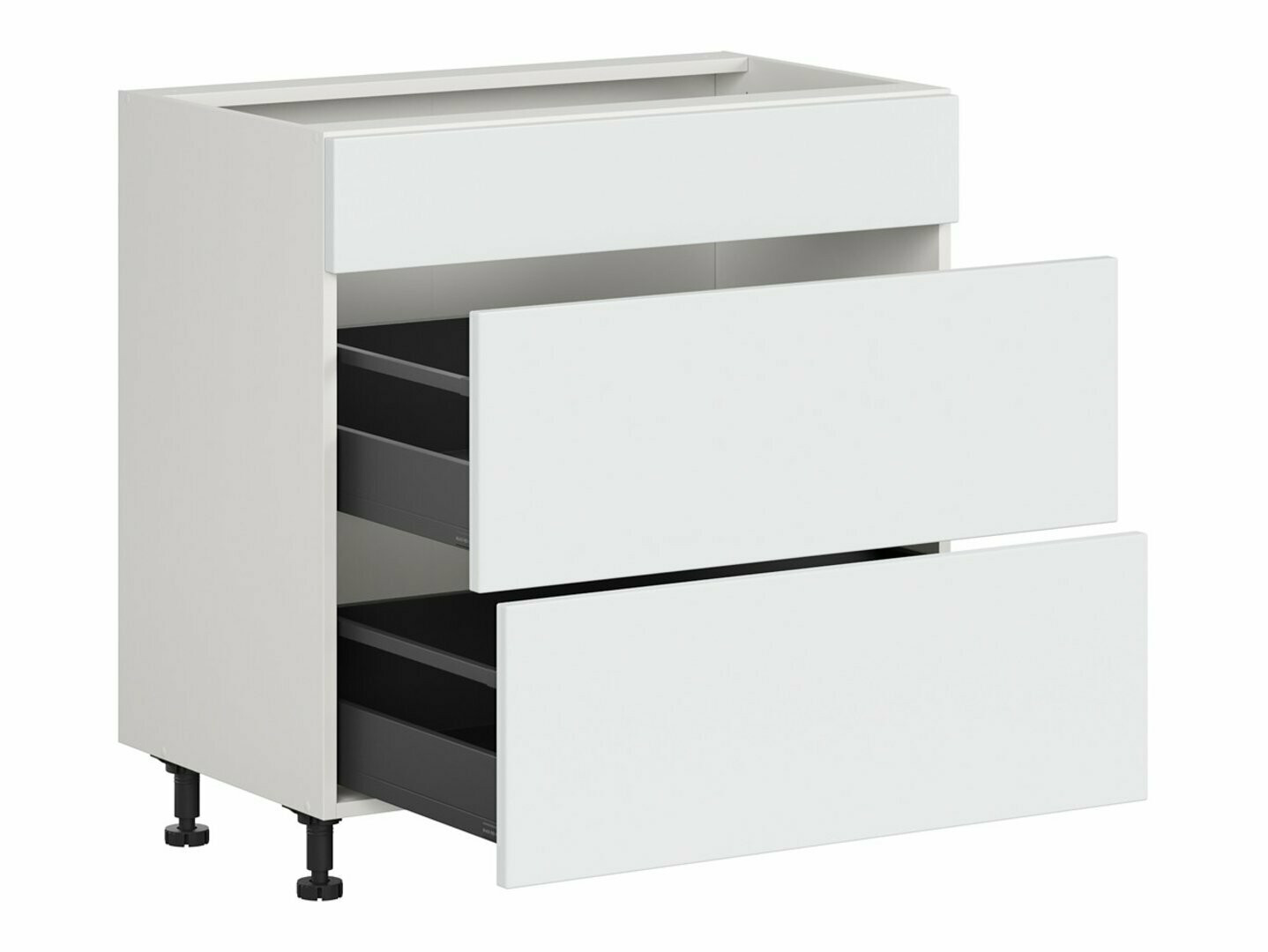 Modularna omarica s predali Top White 108