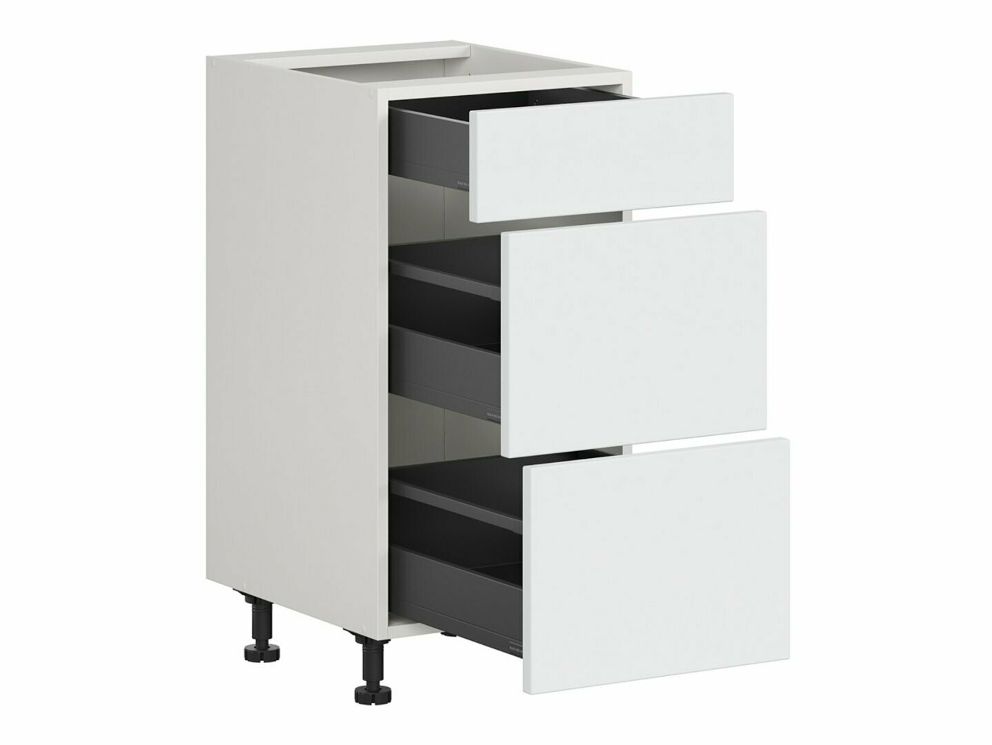 Modularna omarica s predali Top White 109