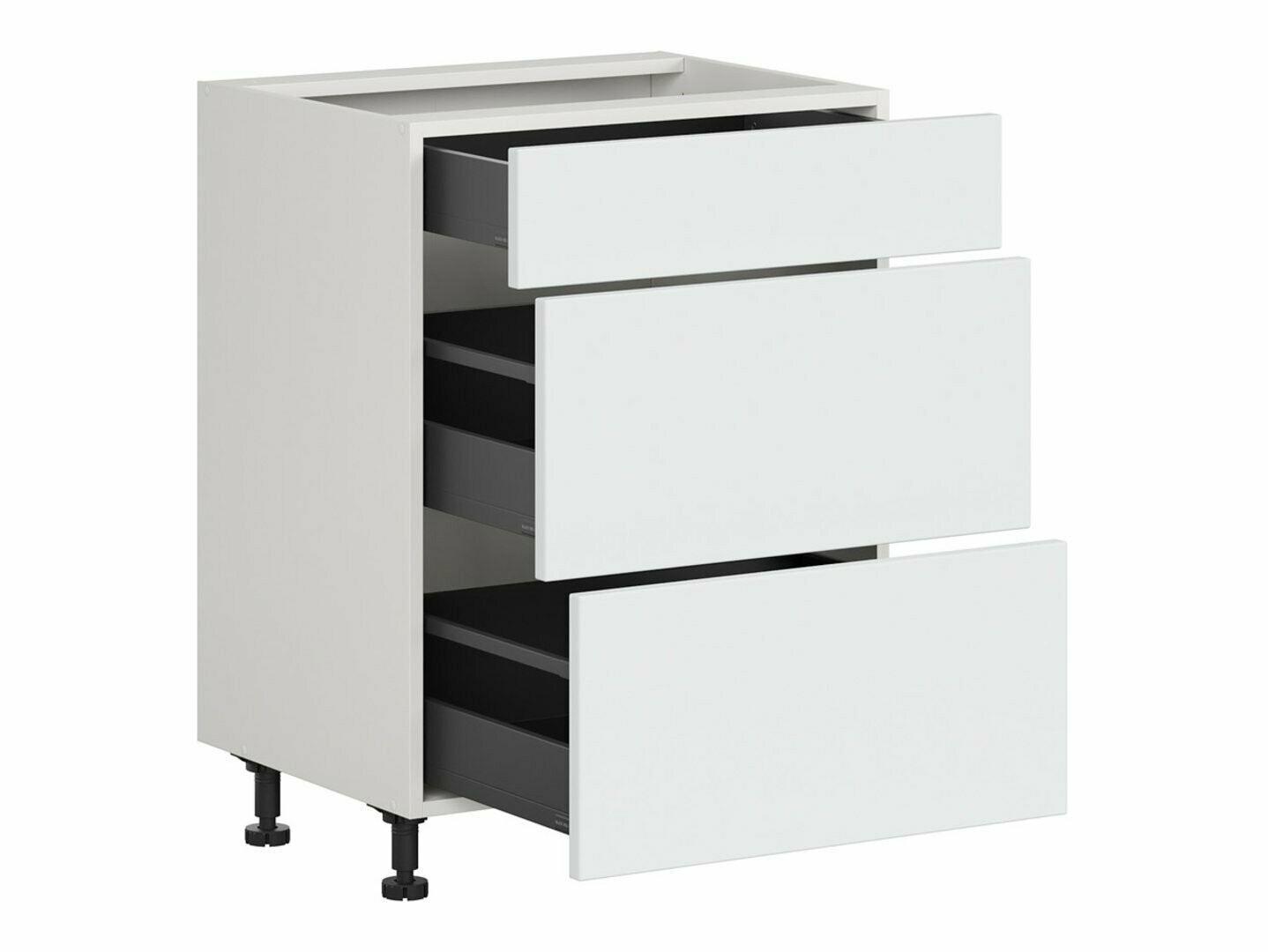 Modularna omarica s predali Top White 110