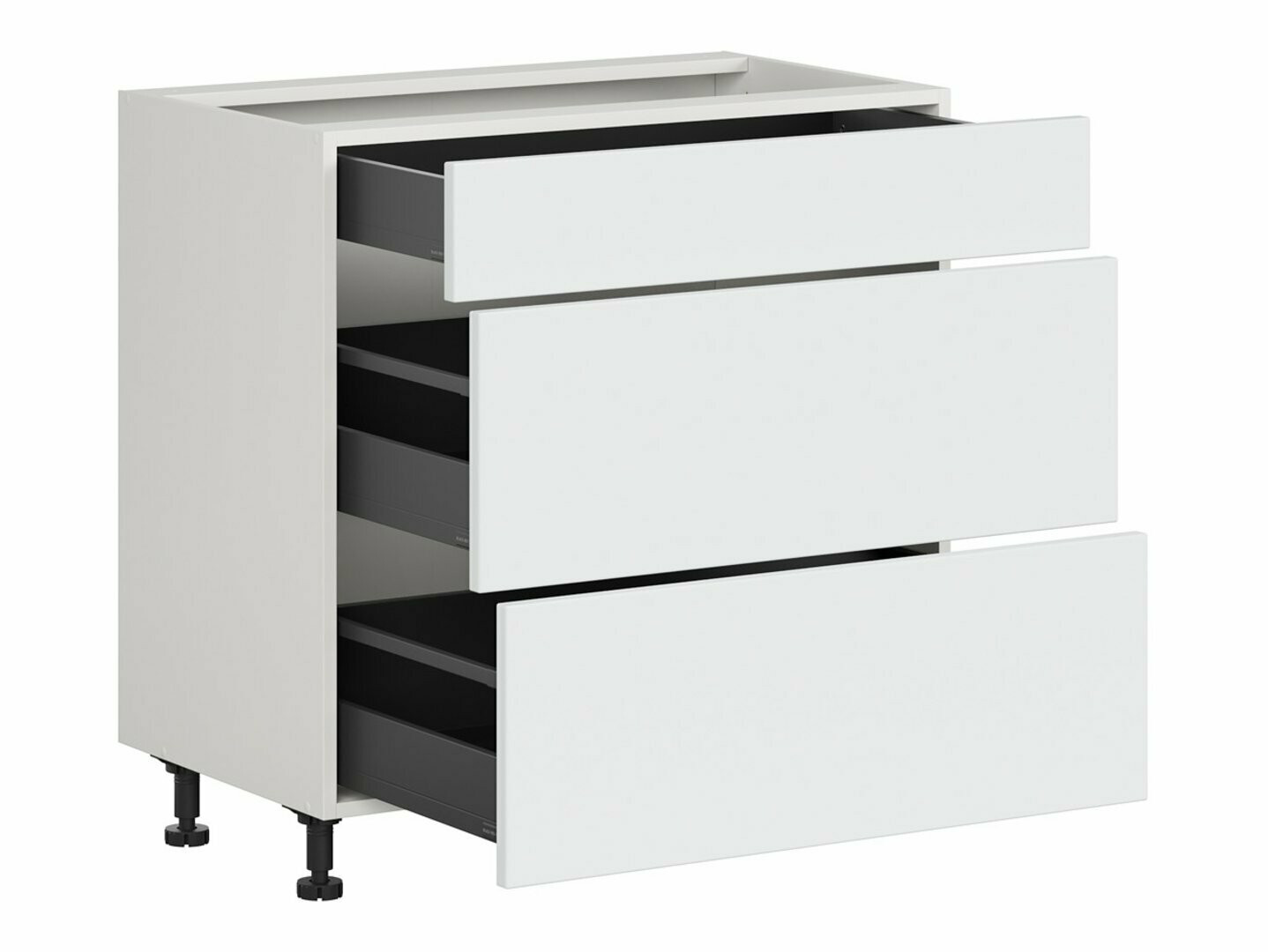 Modularna omarica s predali Top White 111