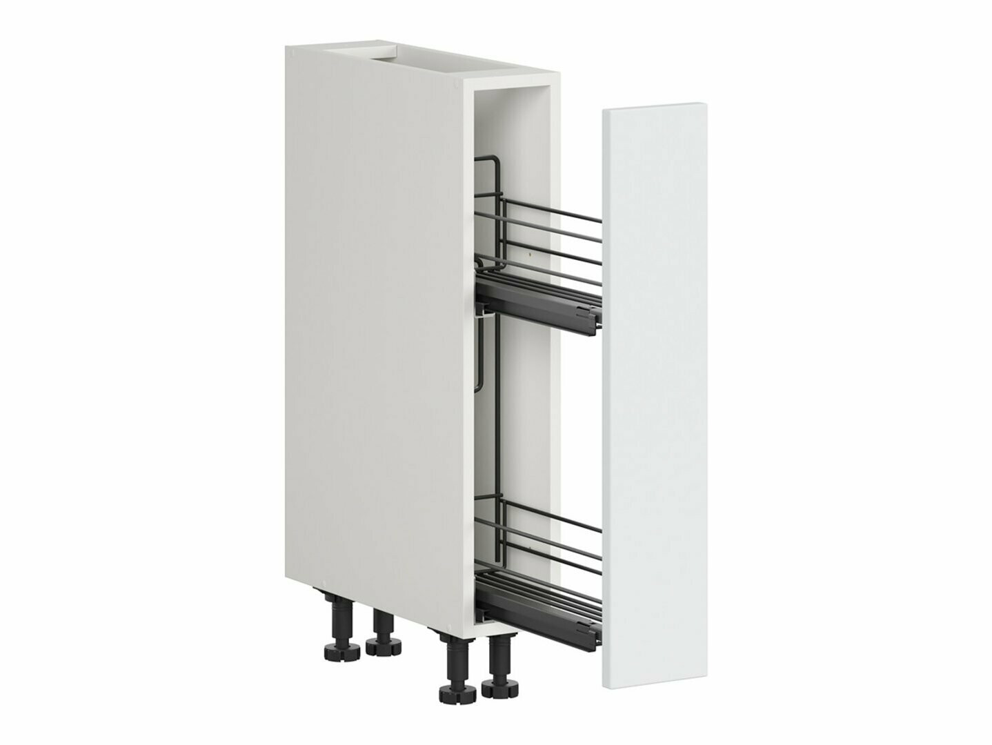 Modularna omarica z izvlečno košaro Top White 121