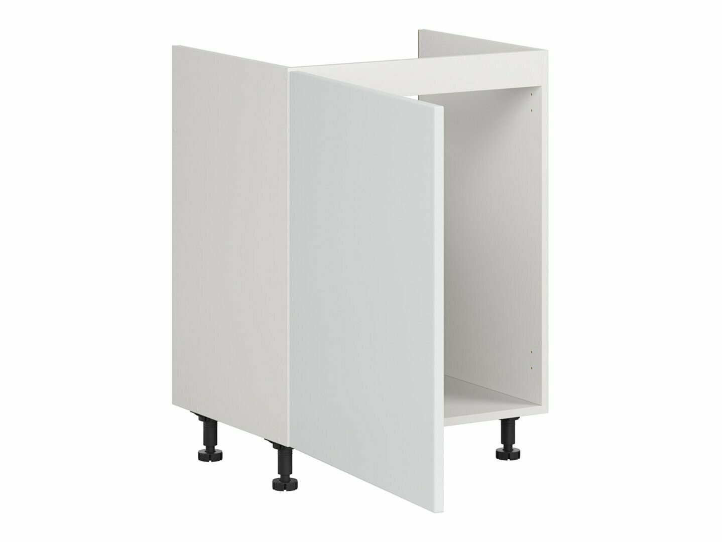 Modularna omarica za pomivalno korito z vrati Top White 124