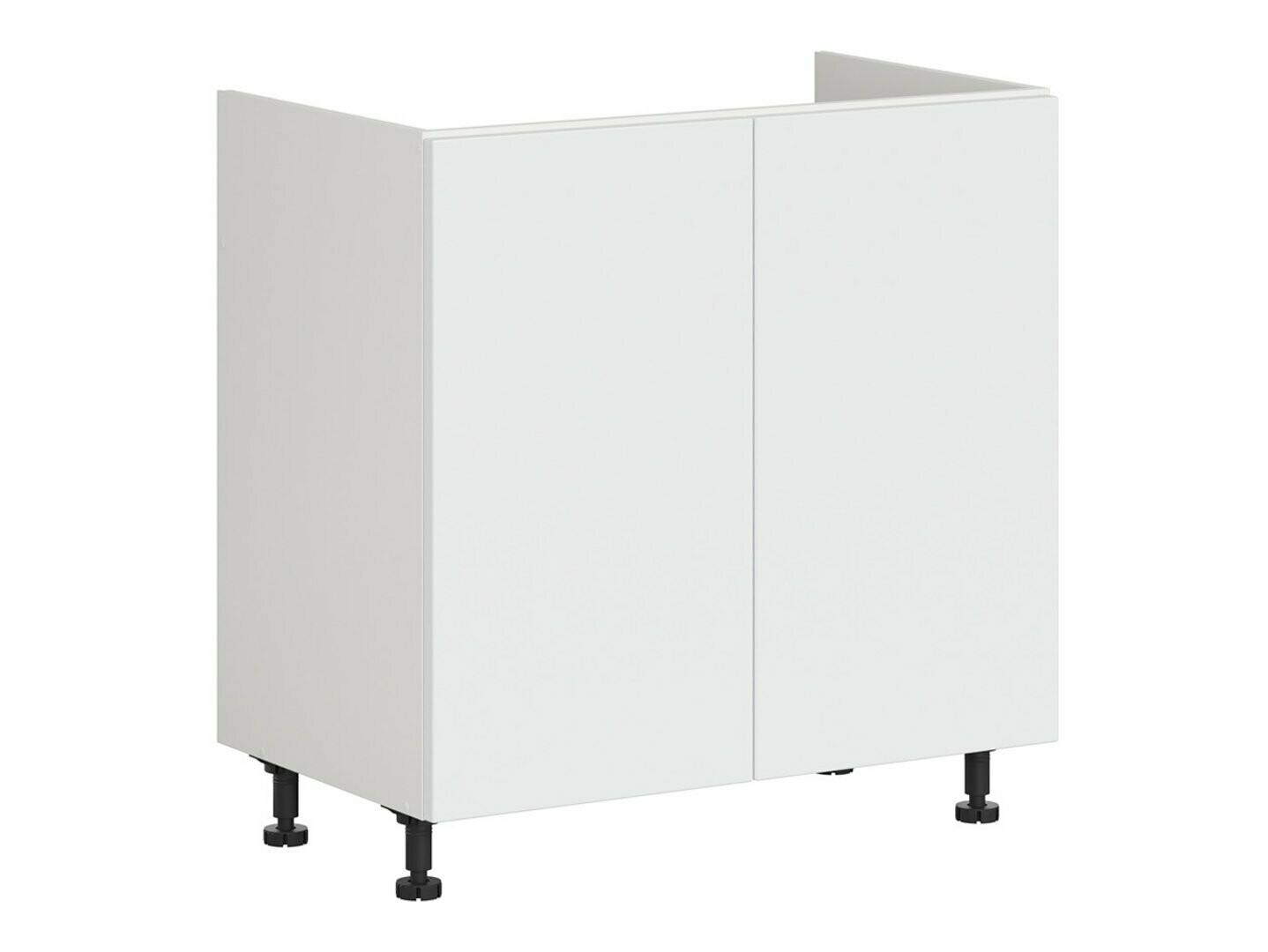 Modularna omarica za pomivalno korito z vrati Top White 125