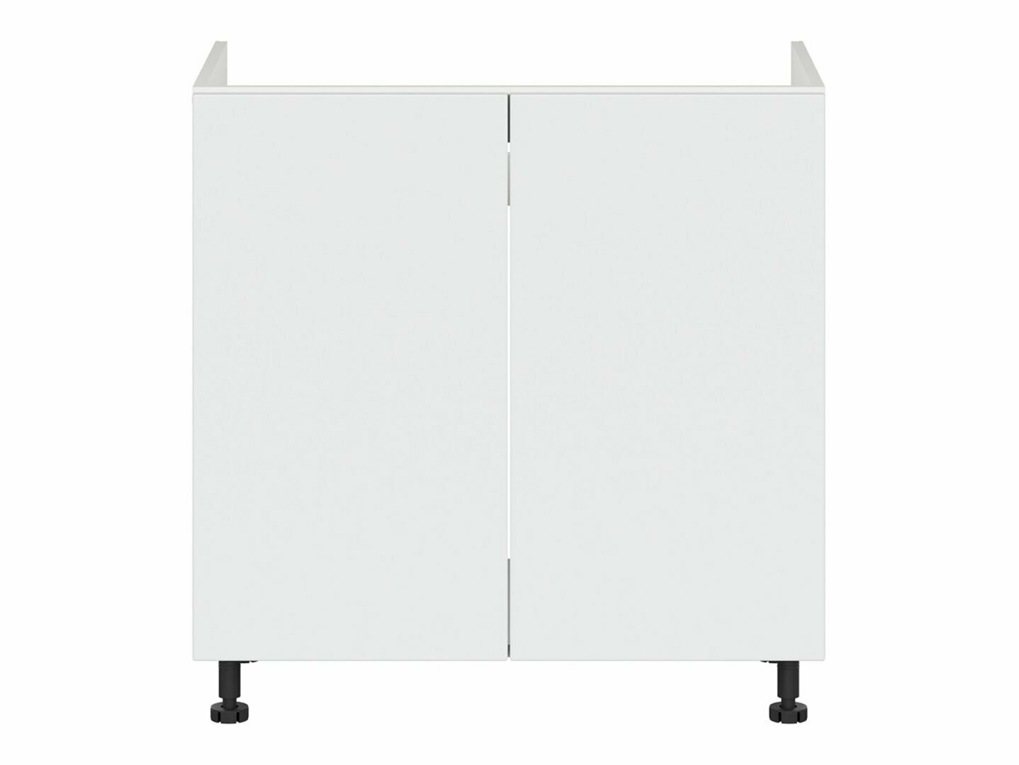 Modularna omarica za pomivalno korito z vrati Top White 125