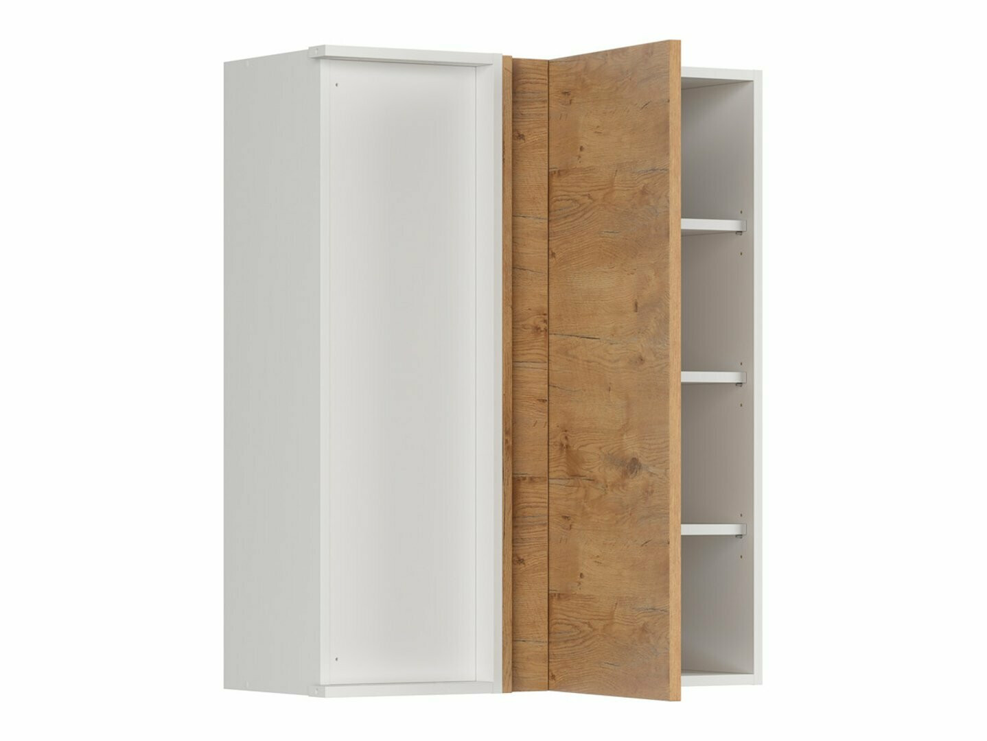 Modularna kotna stenska omarica Amper Lancelot 157