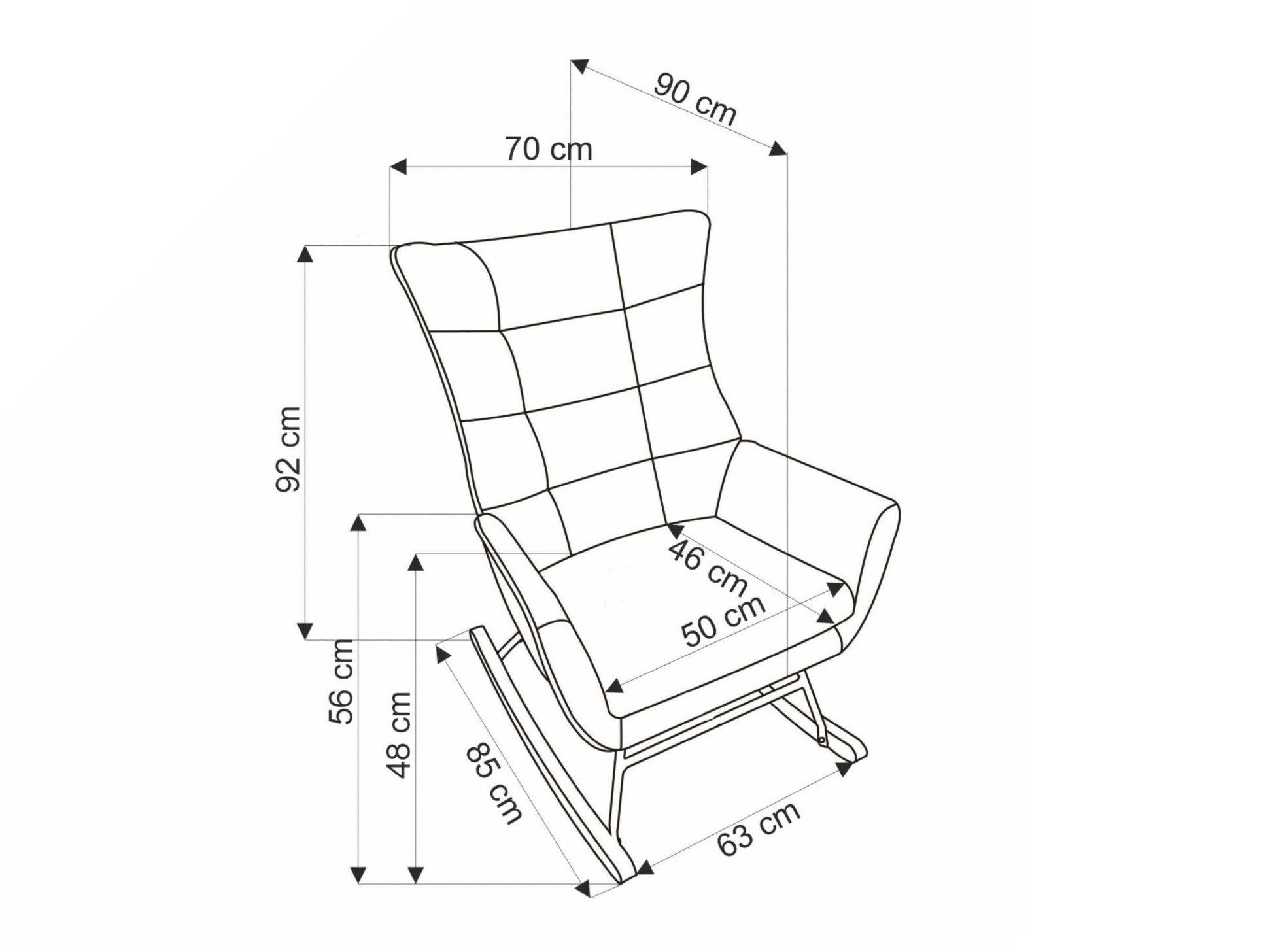 Gugalnik Houston 1863 (Rumena)