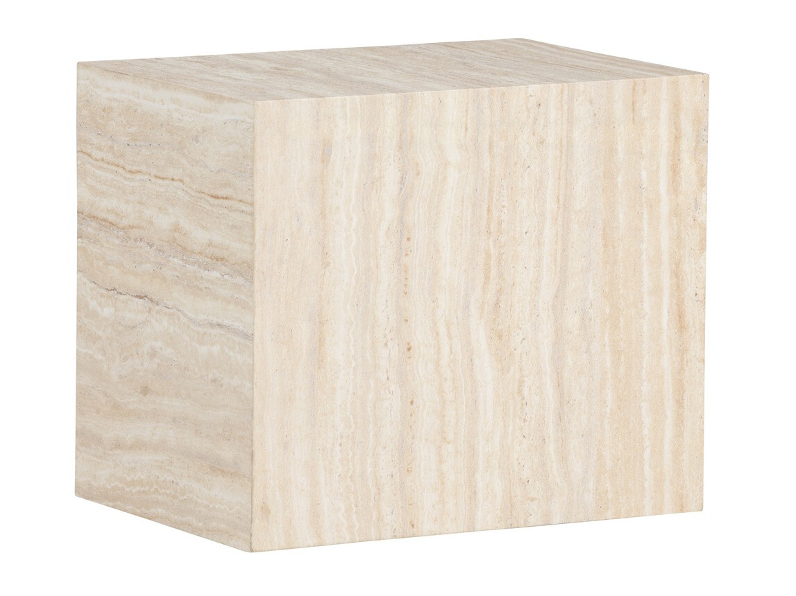 Stranska mizica Dallas 5005 (Svetla Travertine)