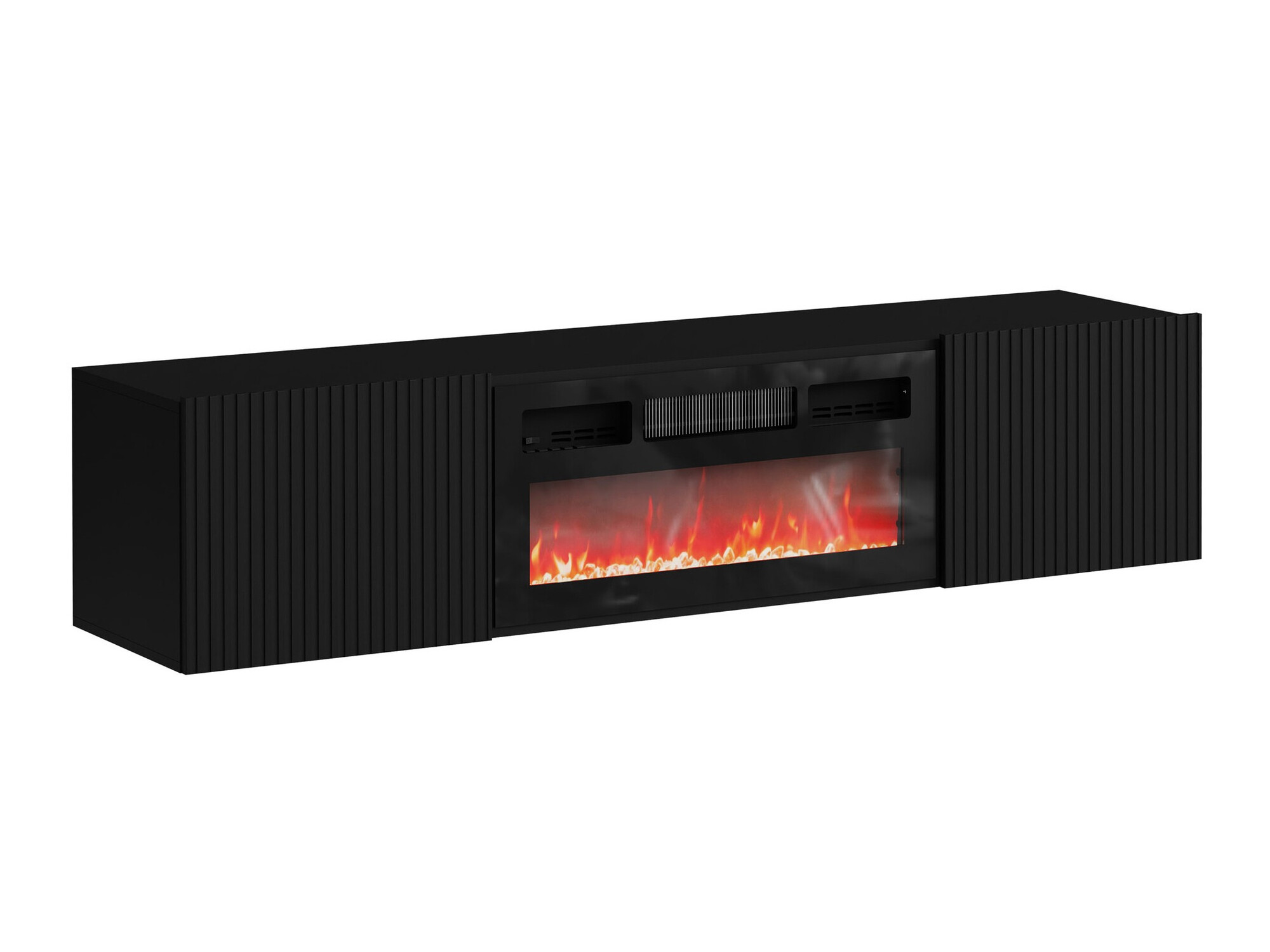 TV-omarica Charlotte 210 (Črna)