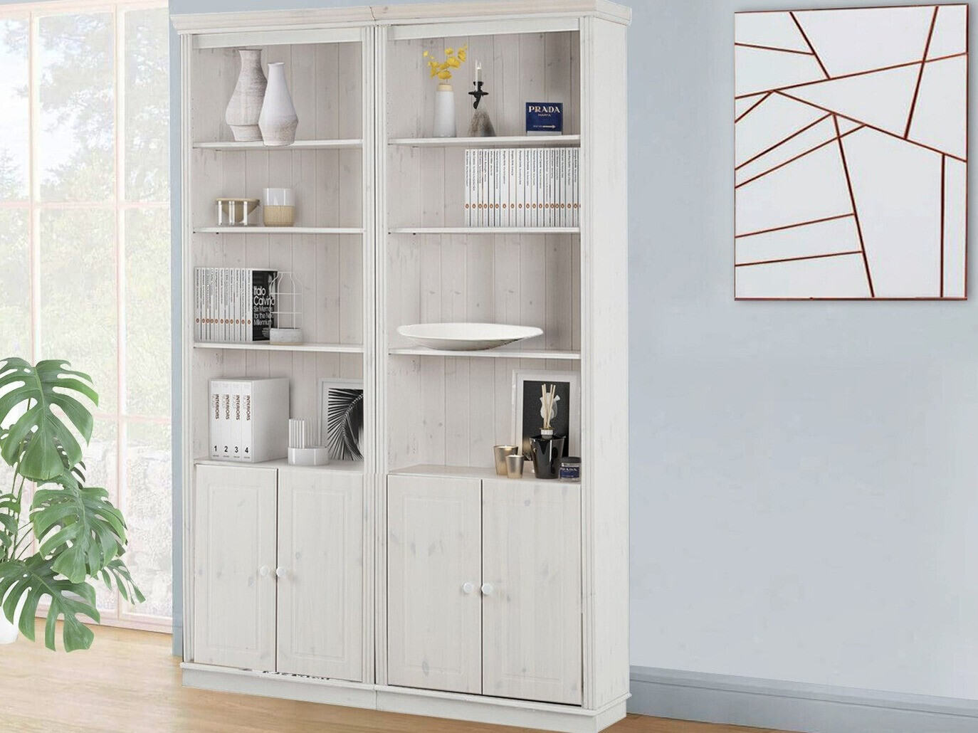 Komplet polic Saltoro 115 (Bela)