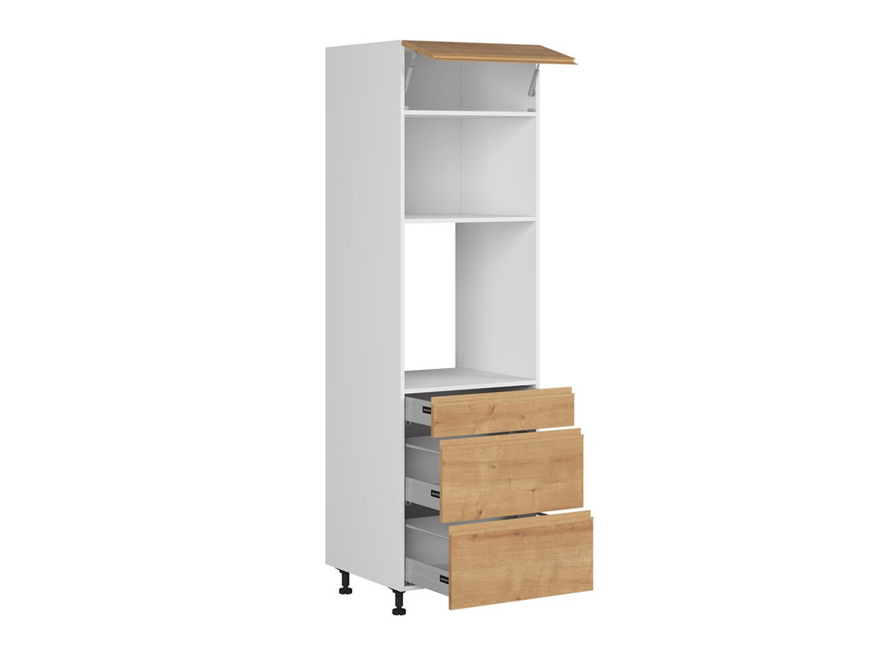 Modularna omarica za vgradne aparate Soli Oak 130