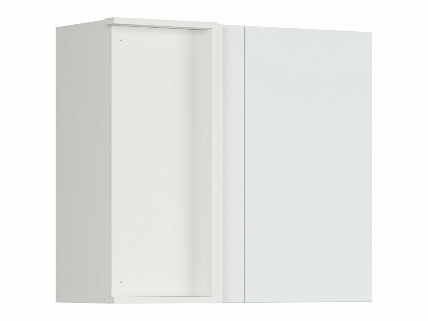 Modularna kotna stenska omarica Top White 155