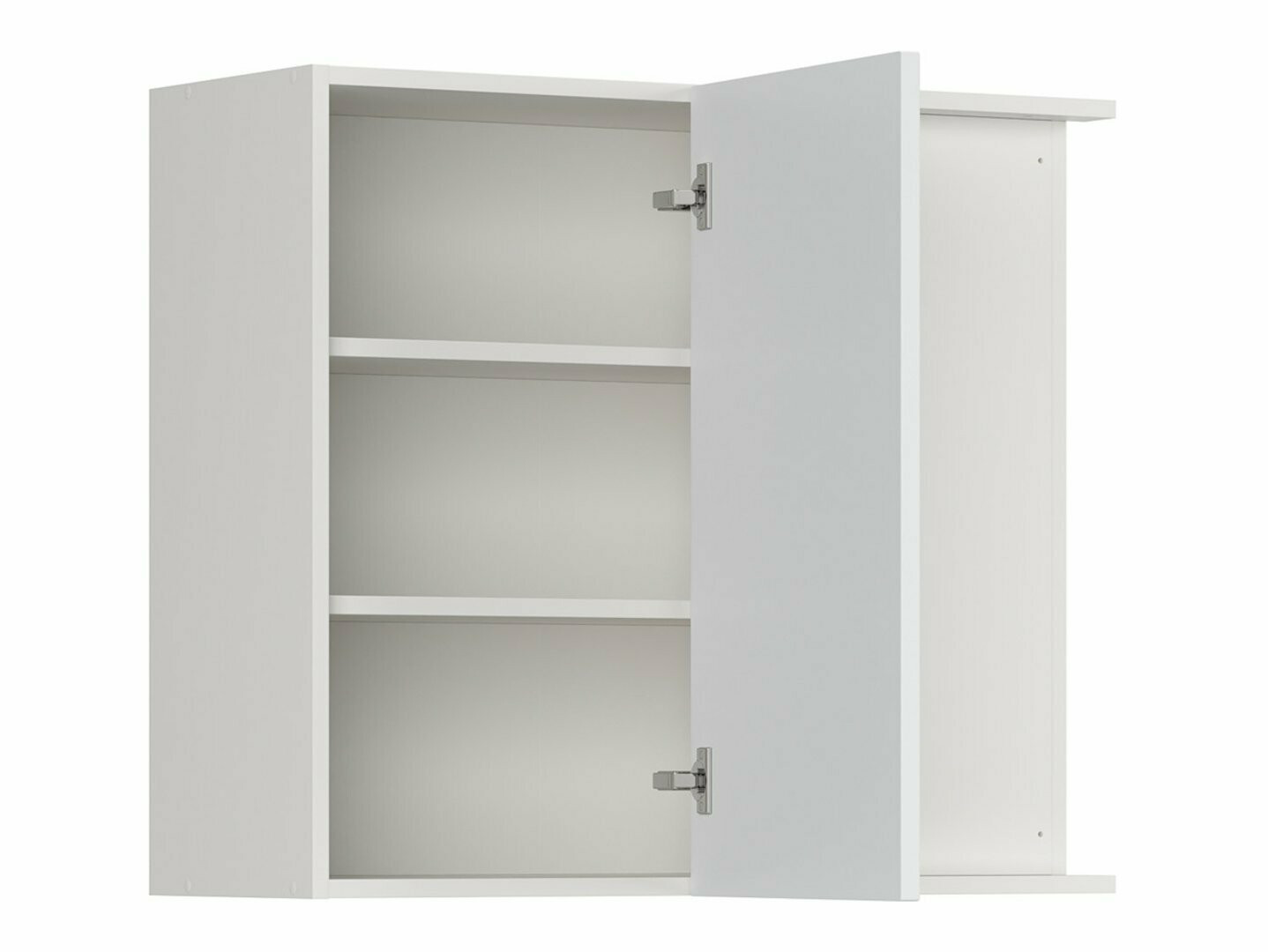 Modularna kotna stenska omarica Top White 155