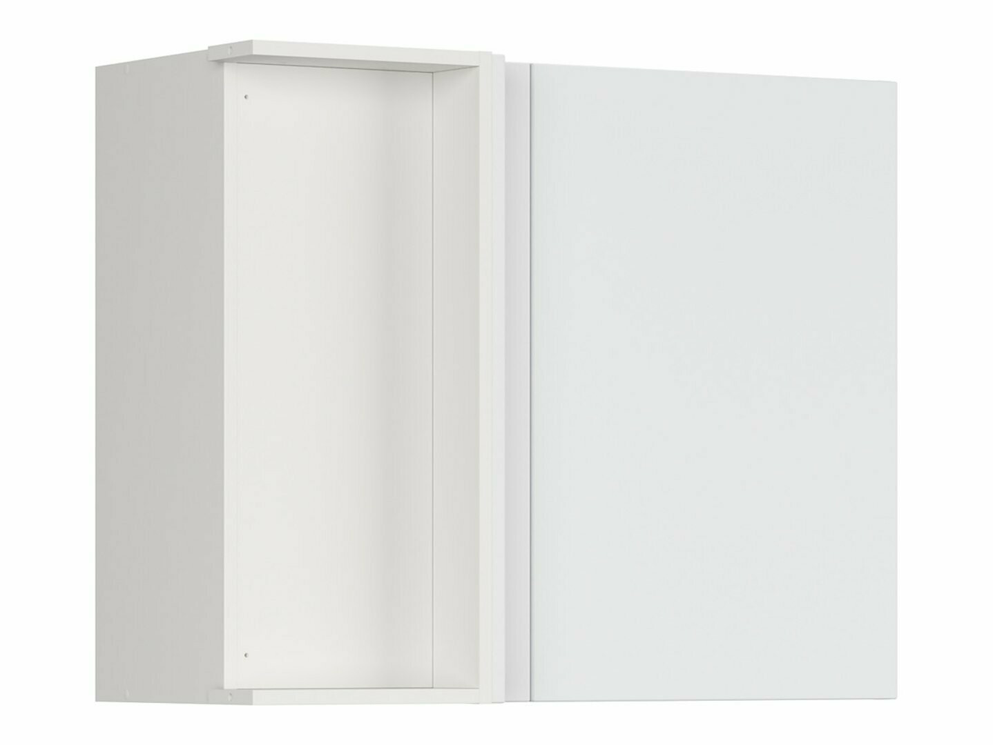 Modularna kotna stenska omarica Top White 157