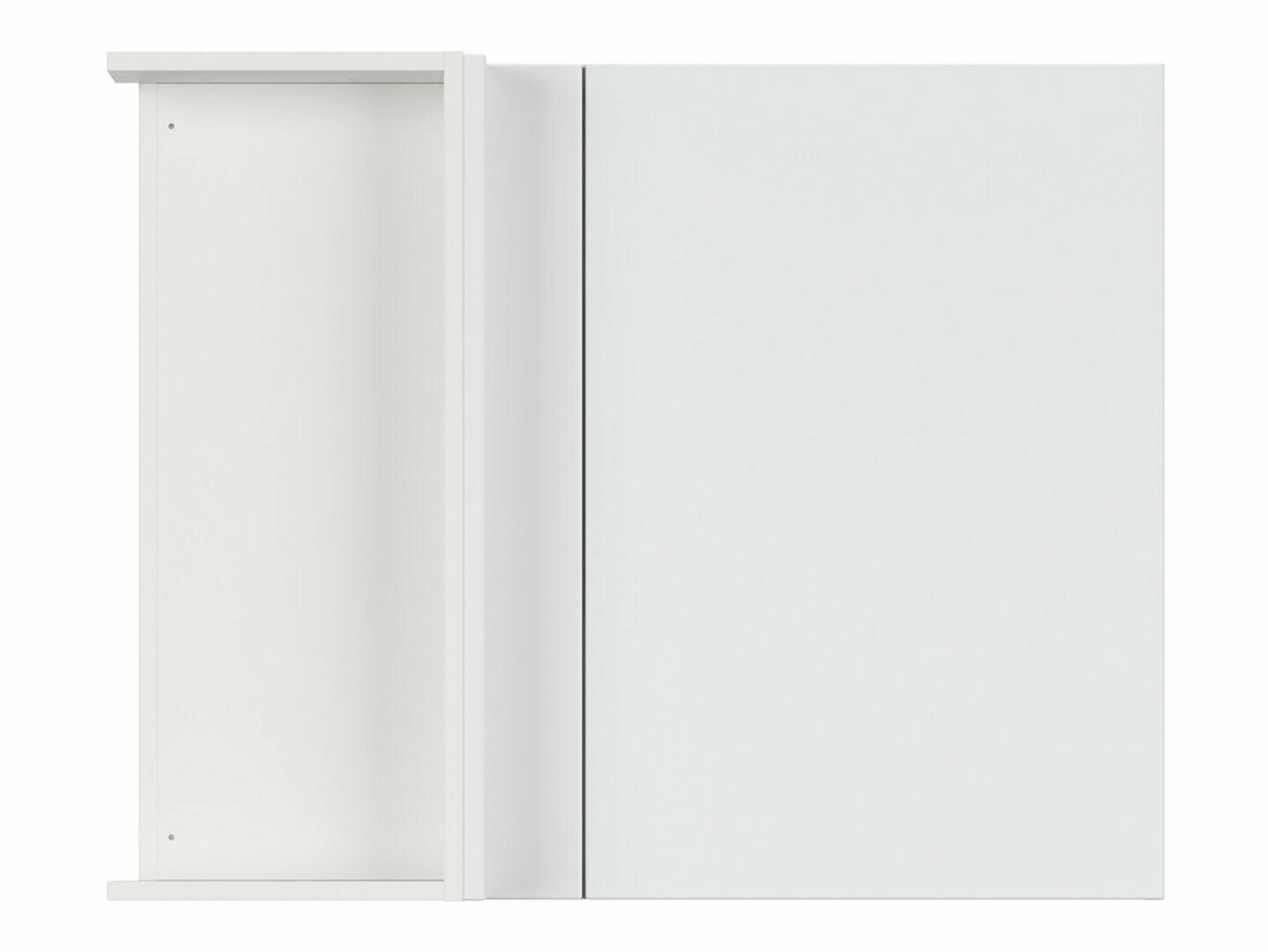 Modularna kotna stenska omarica Top White 157