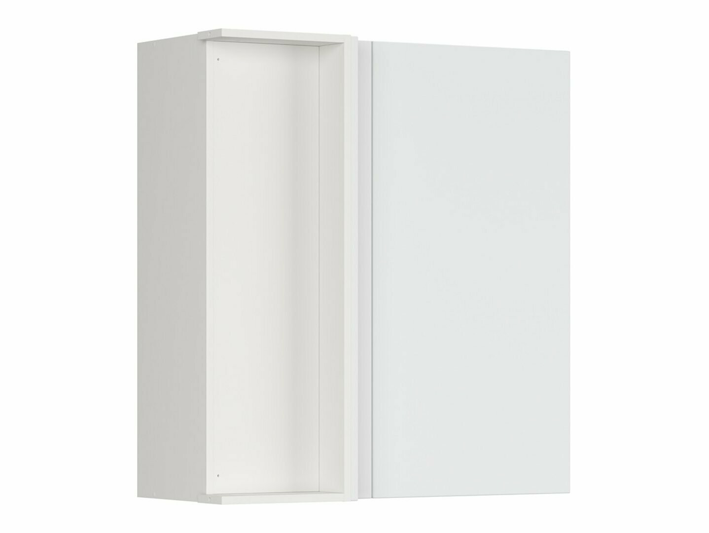 Modularna kotna stenska omarica Top White 158