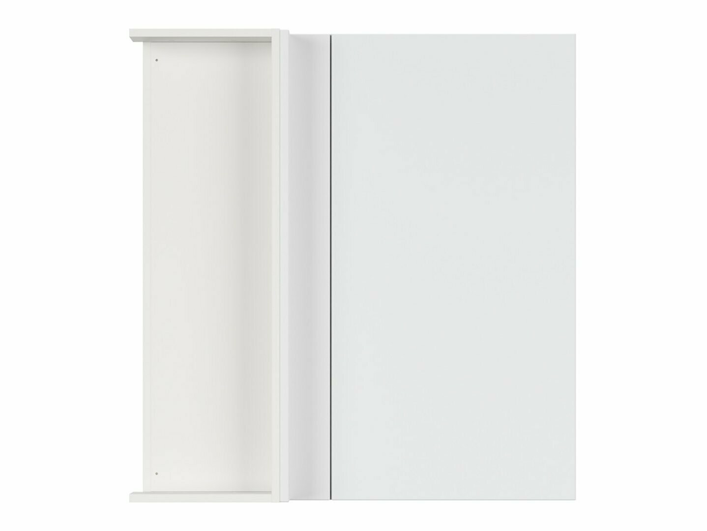 Modularna kotna stenska omarica Top White 158