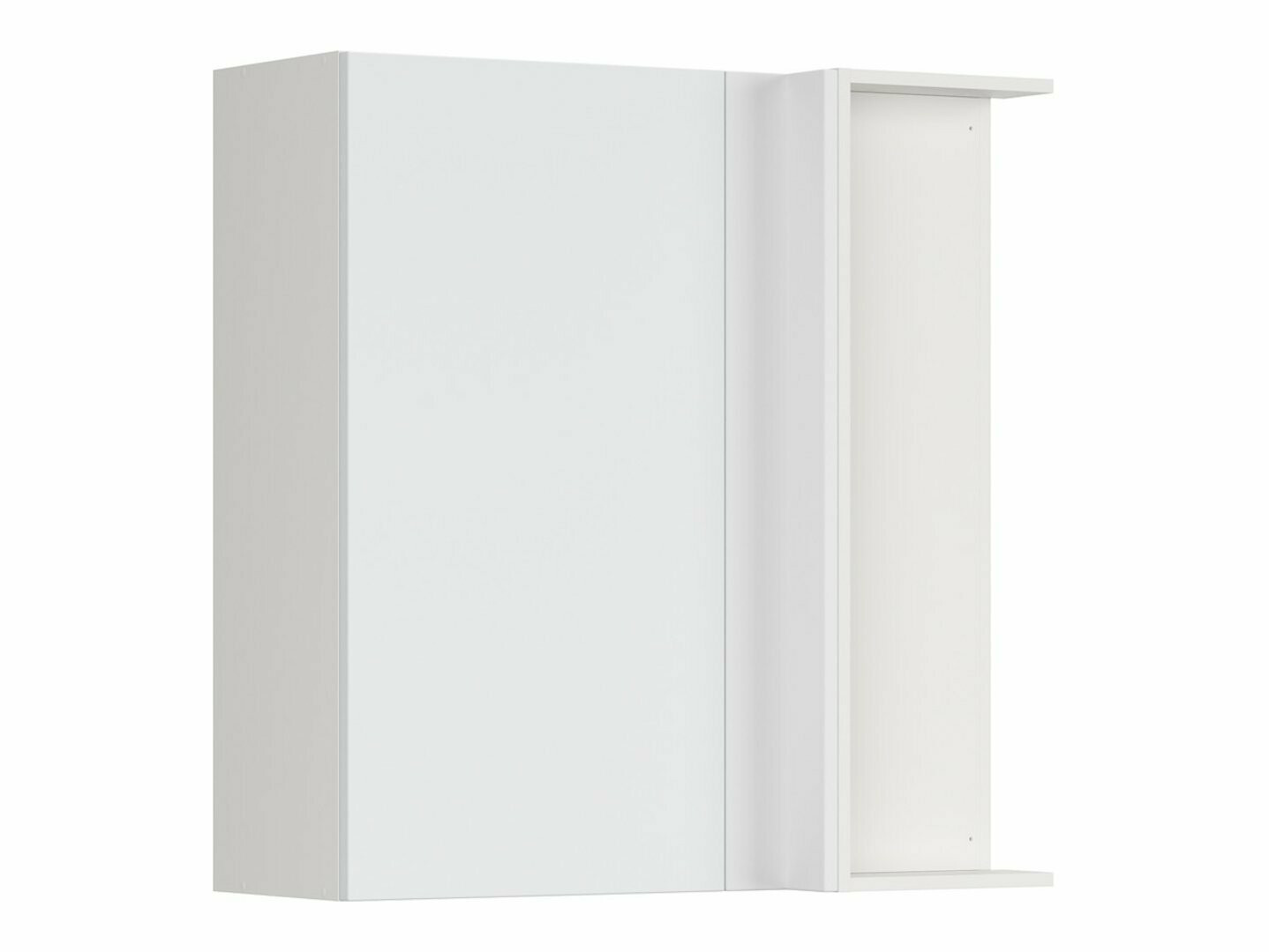 Modularna kotna stenska omarica Top White 158