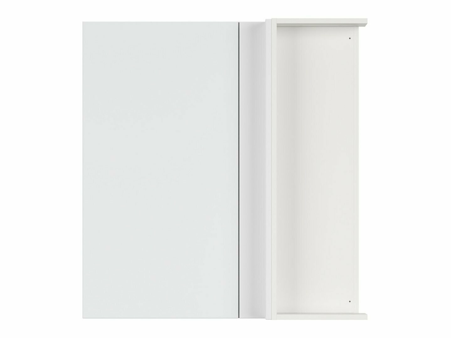 Modularna kotna stenska omarica Top White 158
