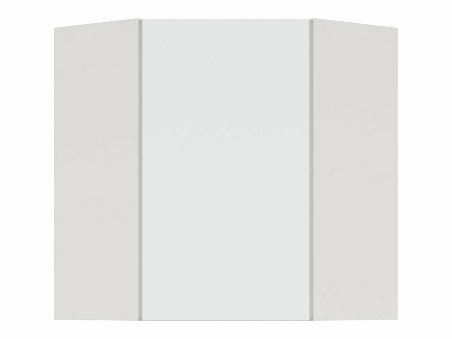 Modularna kotna stenska omarica Top White 159