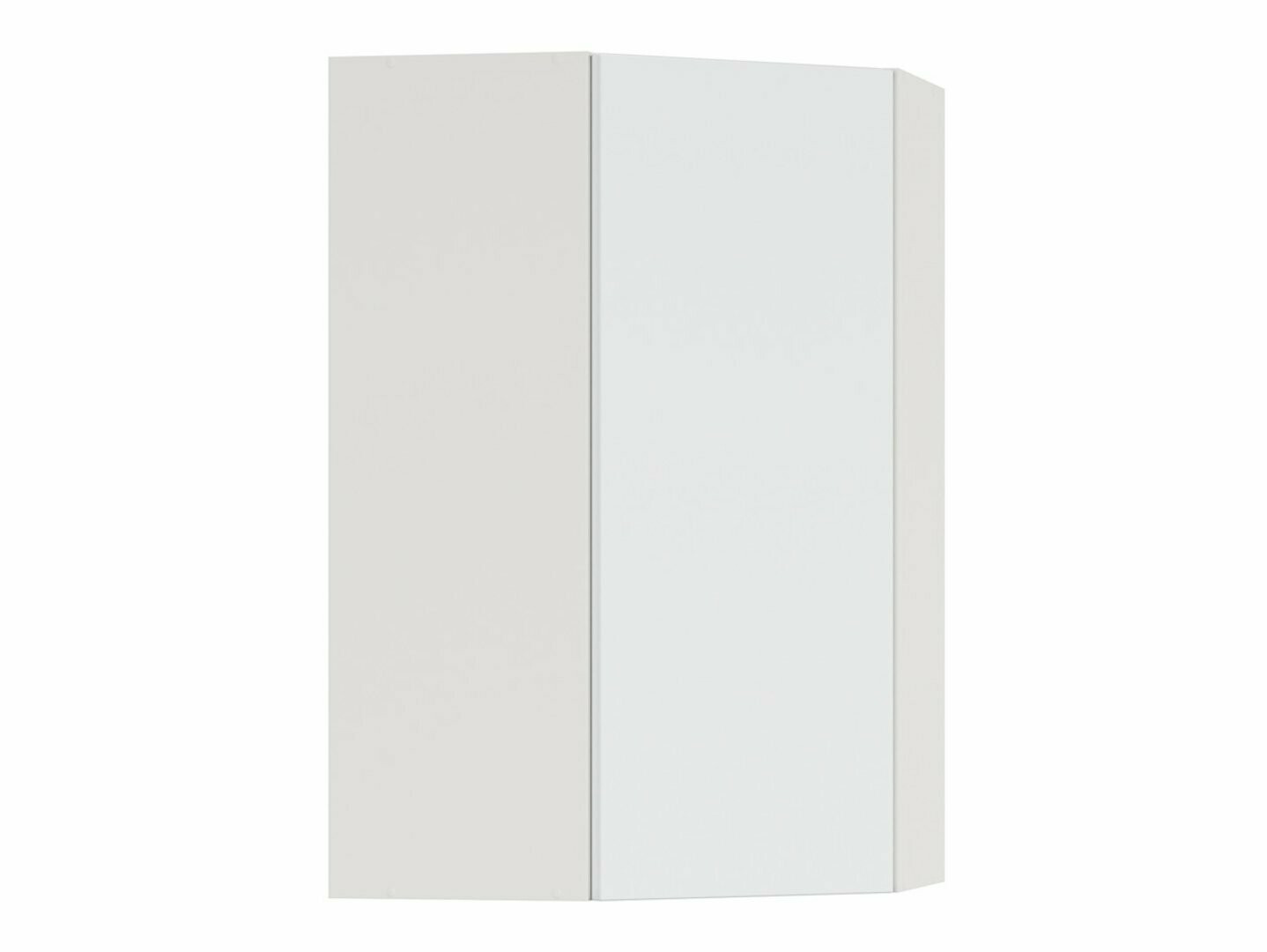 Modularna kotna stenska omarica Top White 161