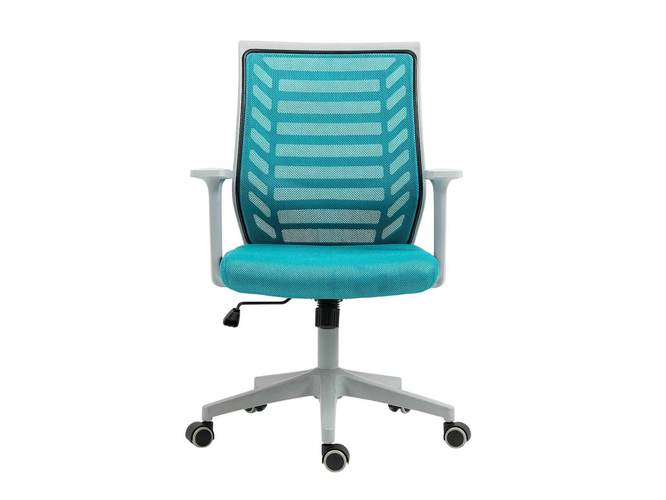 Pisarniški stol Detroit 694 (Siva + Turkizna)