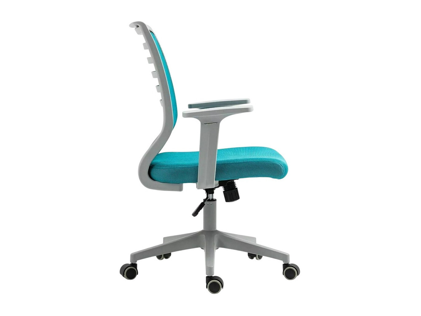 Pisarniški stol Detroit 694 (Siva + Turkizna)