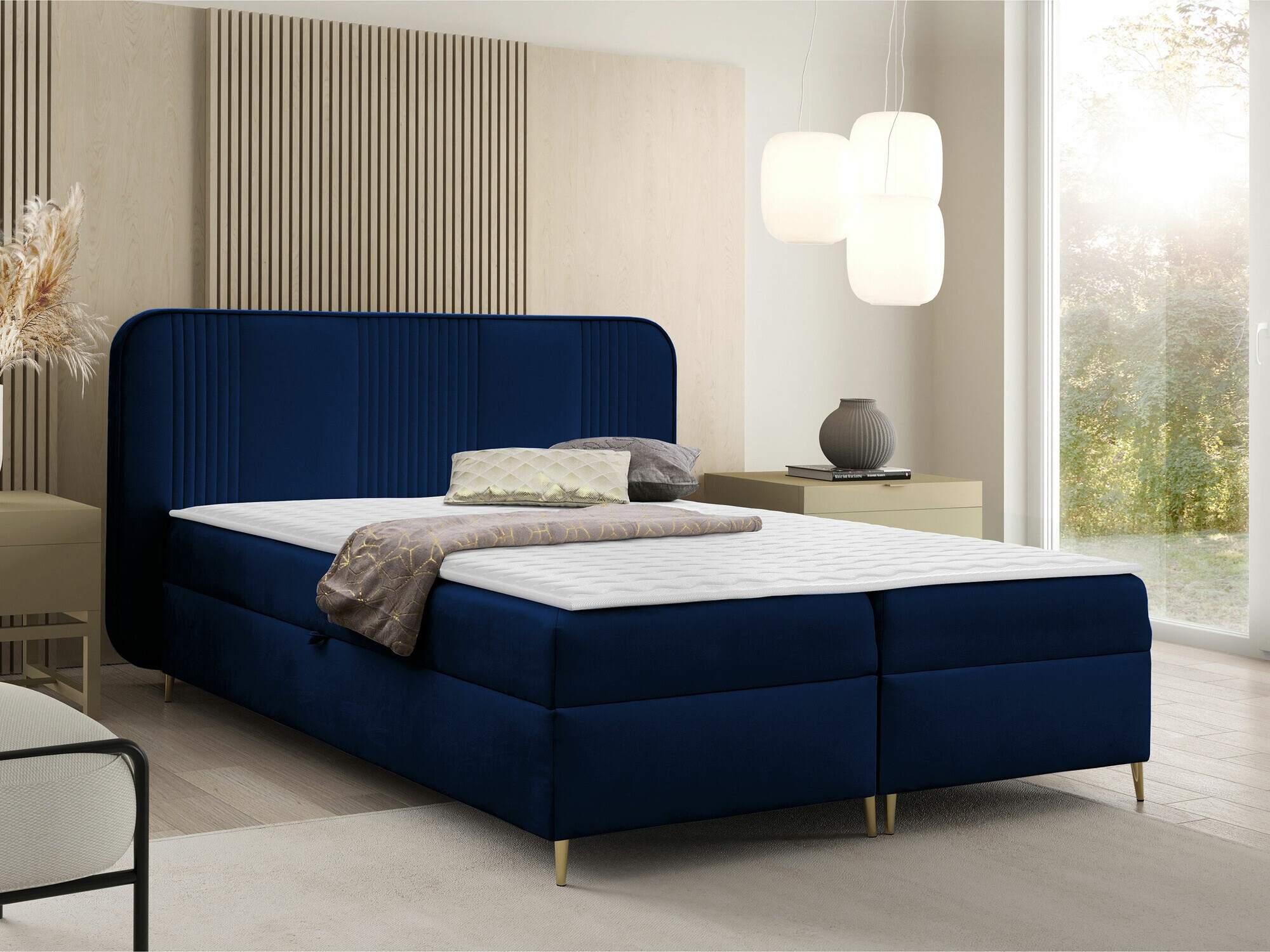 Boxspring postelja Sonus (Magic Velvet 2216)