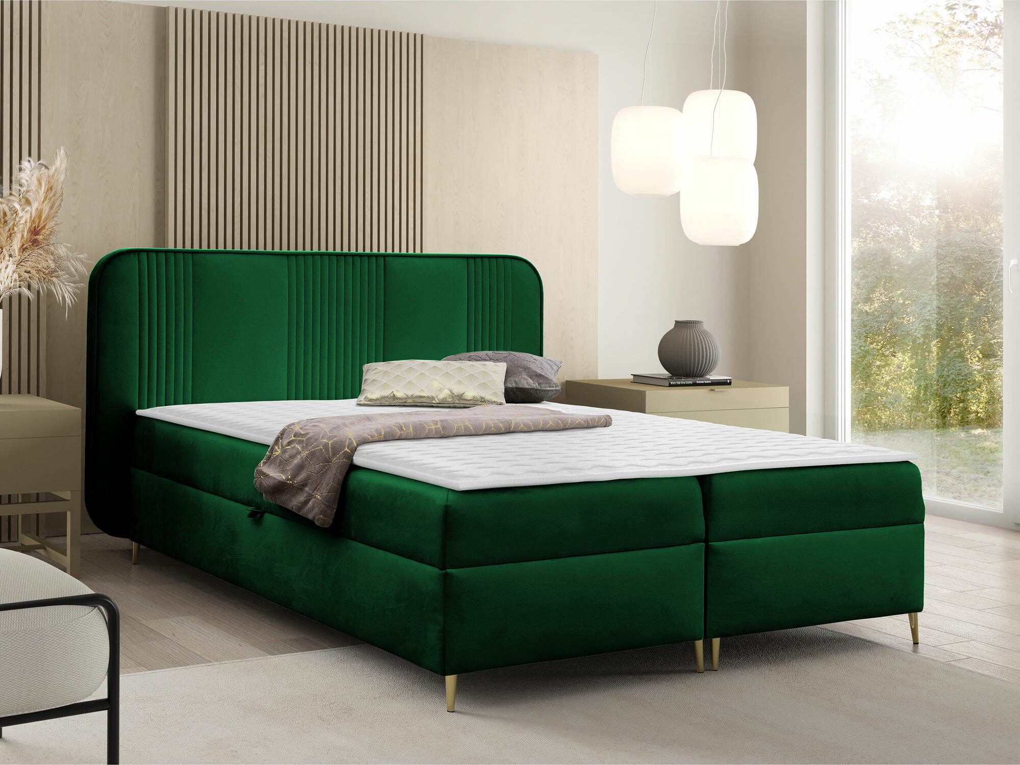 Boxspring postelja Sonus (Magic Velvet 2225)