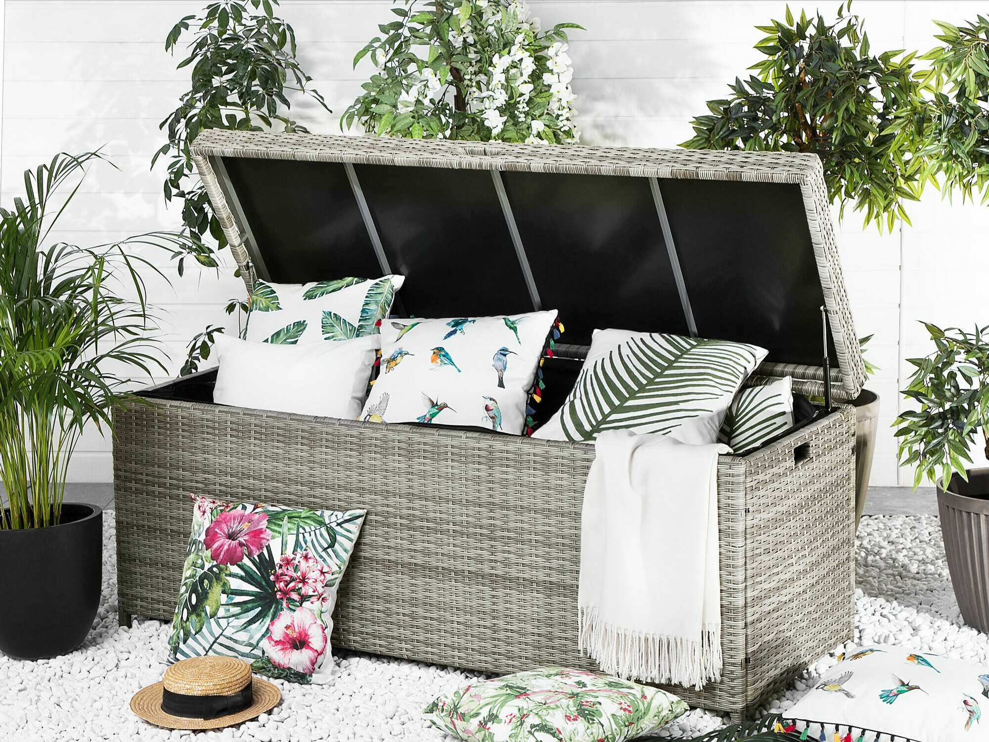 Vrtna skrinja Berwyn 2507 (Siva)