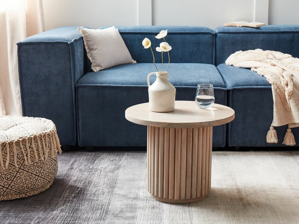 Klubska mizica Berwyn 2509 (Svetlo rjava)