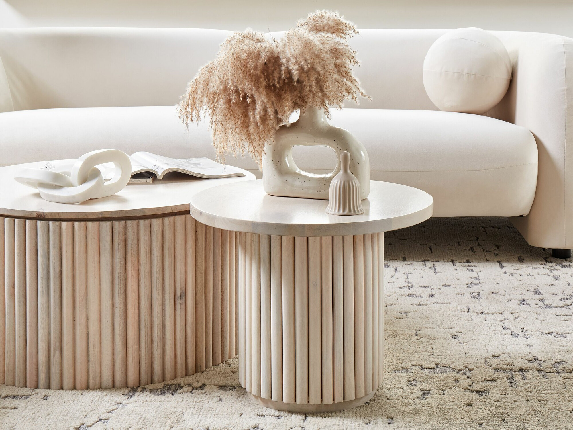 Klubska mizica Berwyn 2509 (Svetlo rjava)