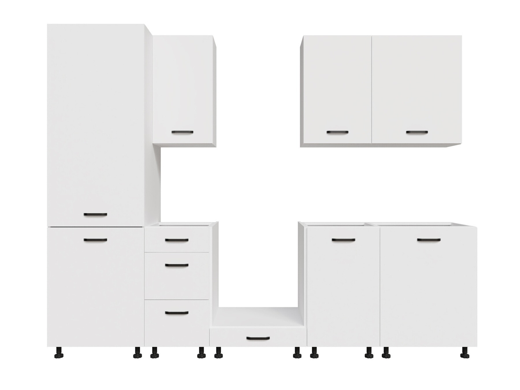 Modularni kuhinjski komplet Top White 167