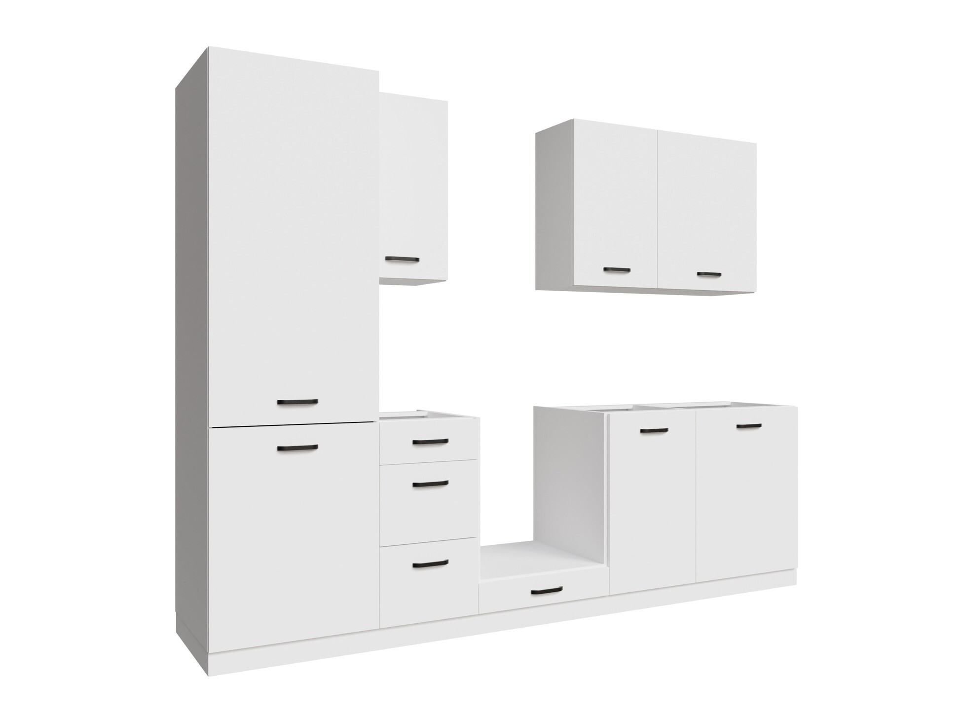 Modularni kuhinjski komplet Top White 167