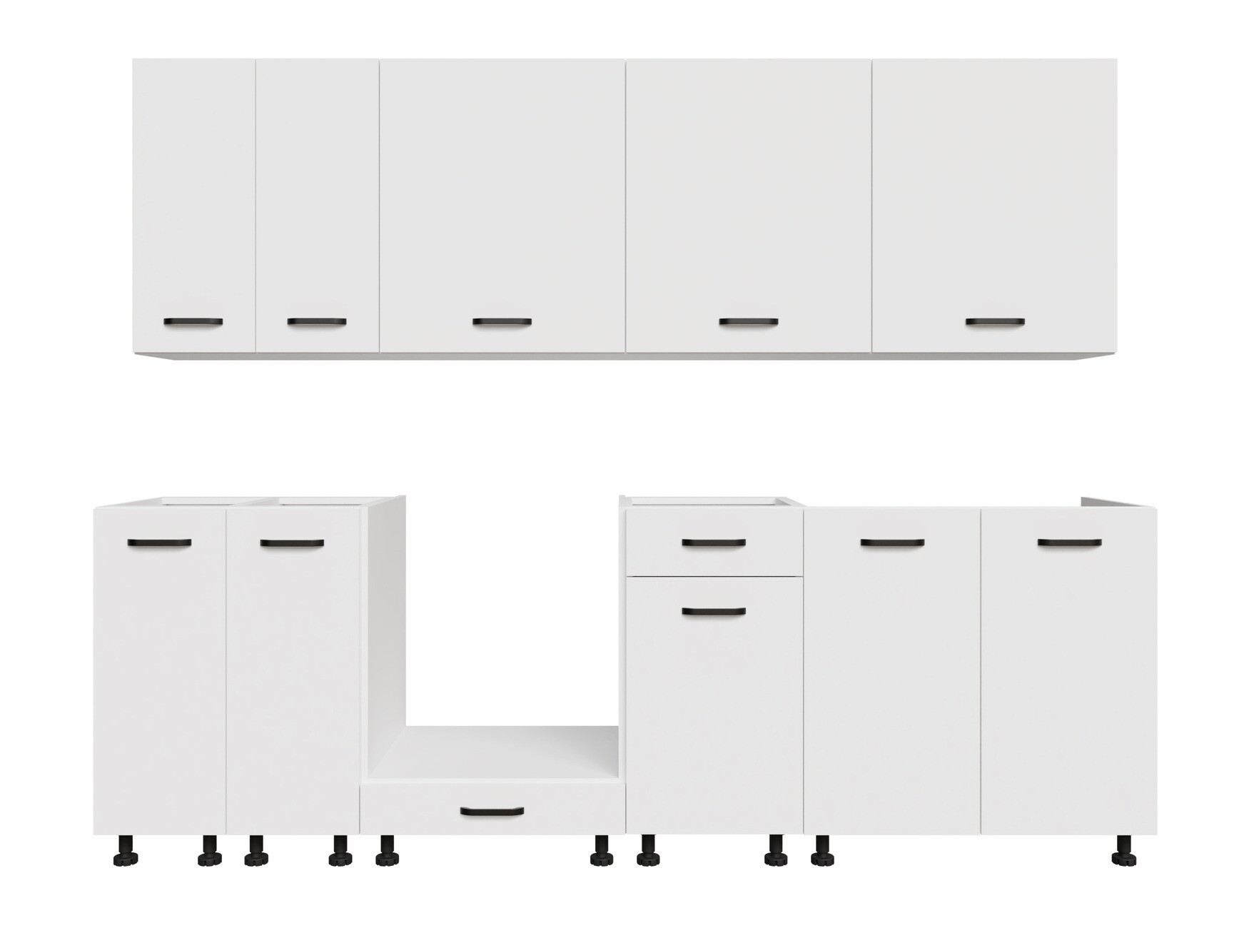 Modularni kuhinjski komplet Top White 169