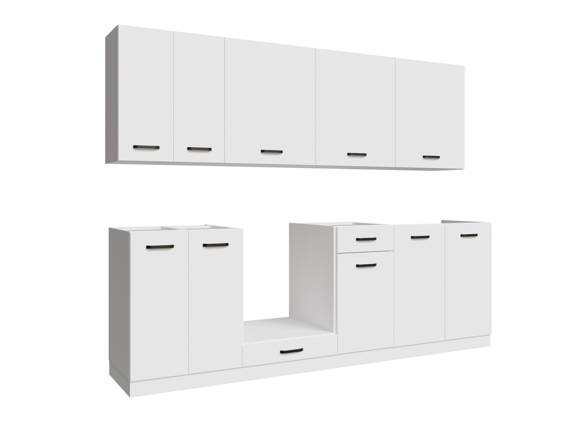 Modularni kuhinjski komplet Top White 169