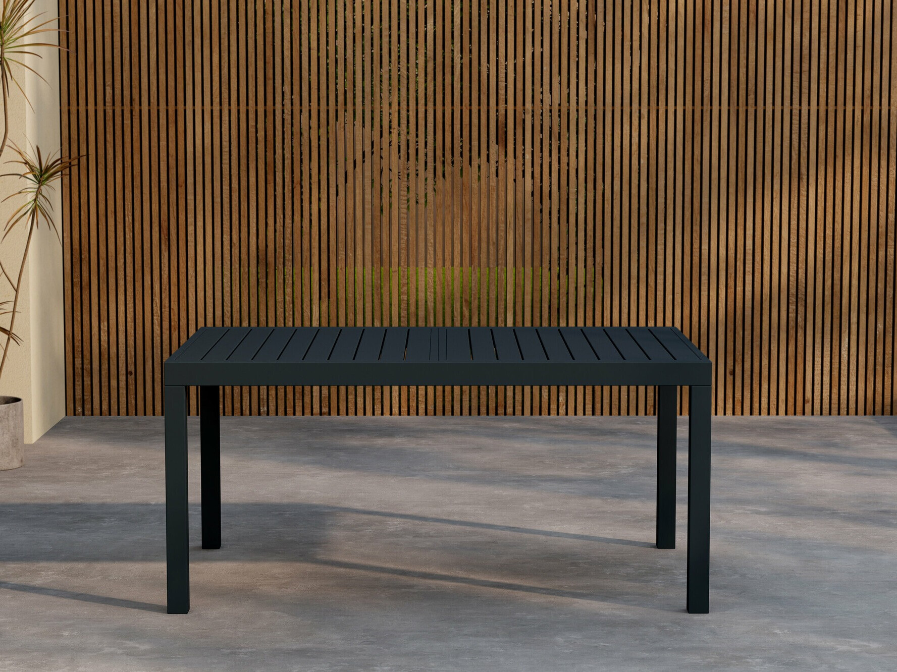 Vrtna miza Dallas 4716 (Črna)