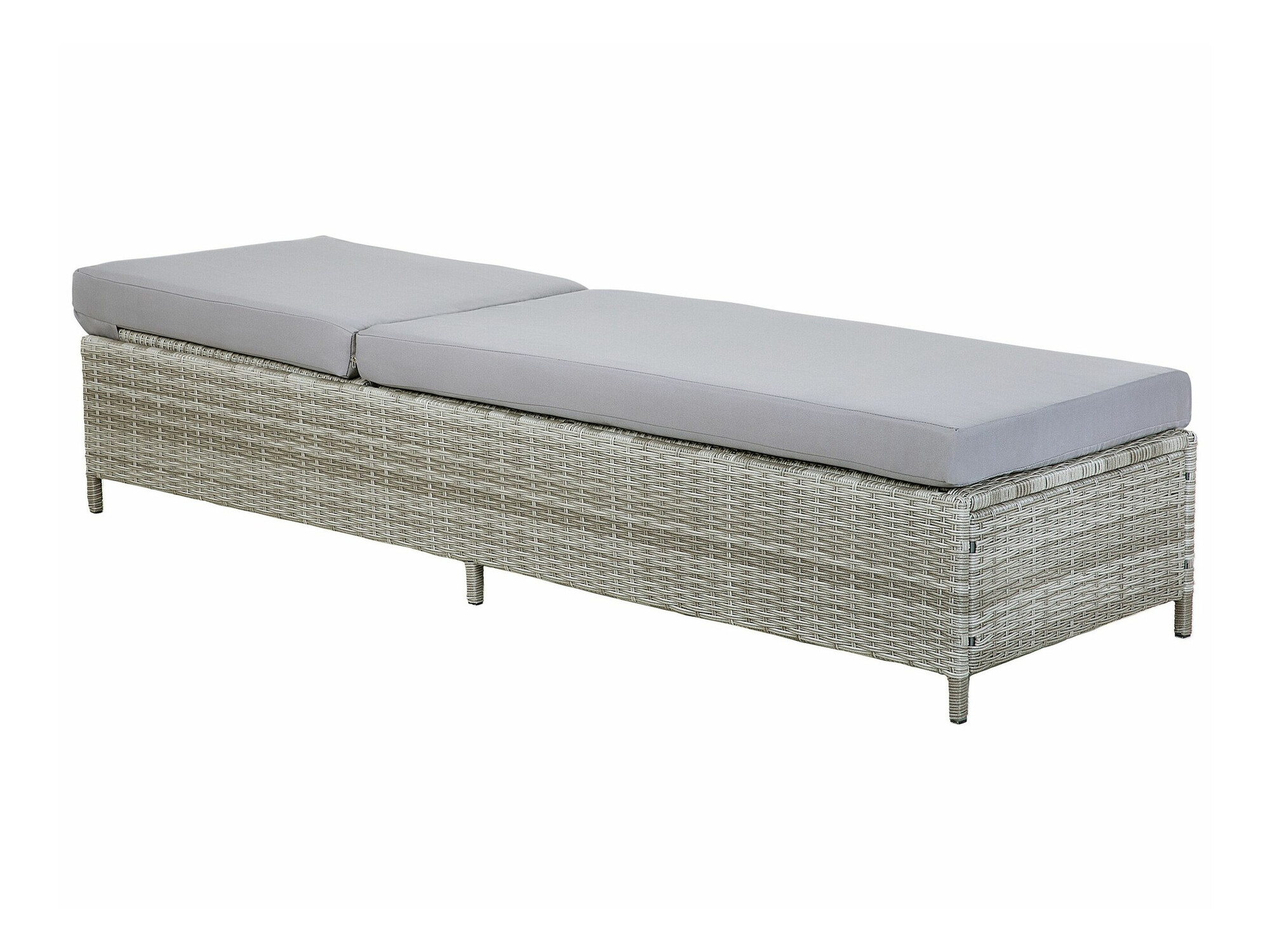 Vrtni ležalnik Berwyn 2510 (Siva)