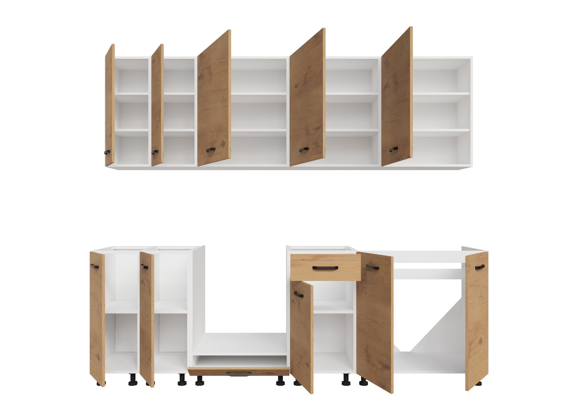 Modularni kuhinjski komplet Amper Lancelot 170