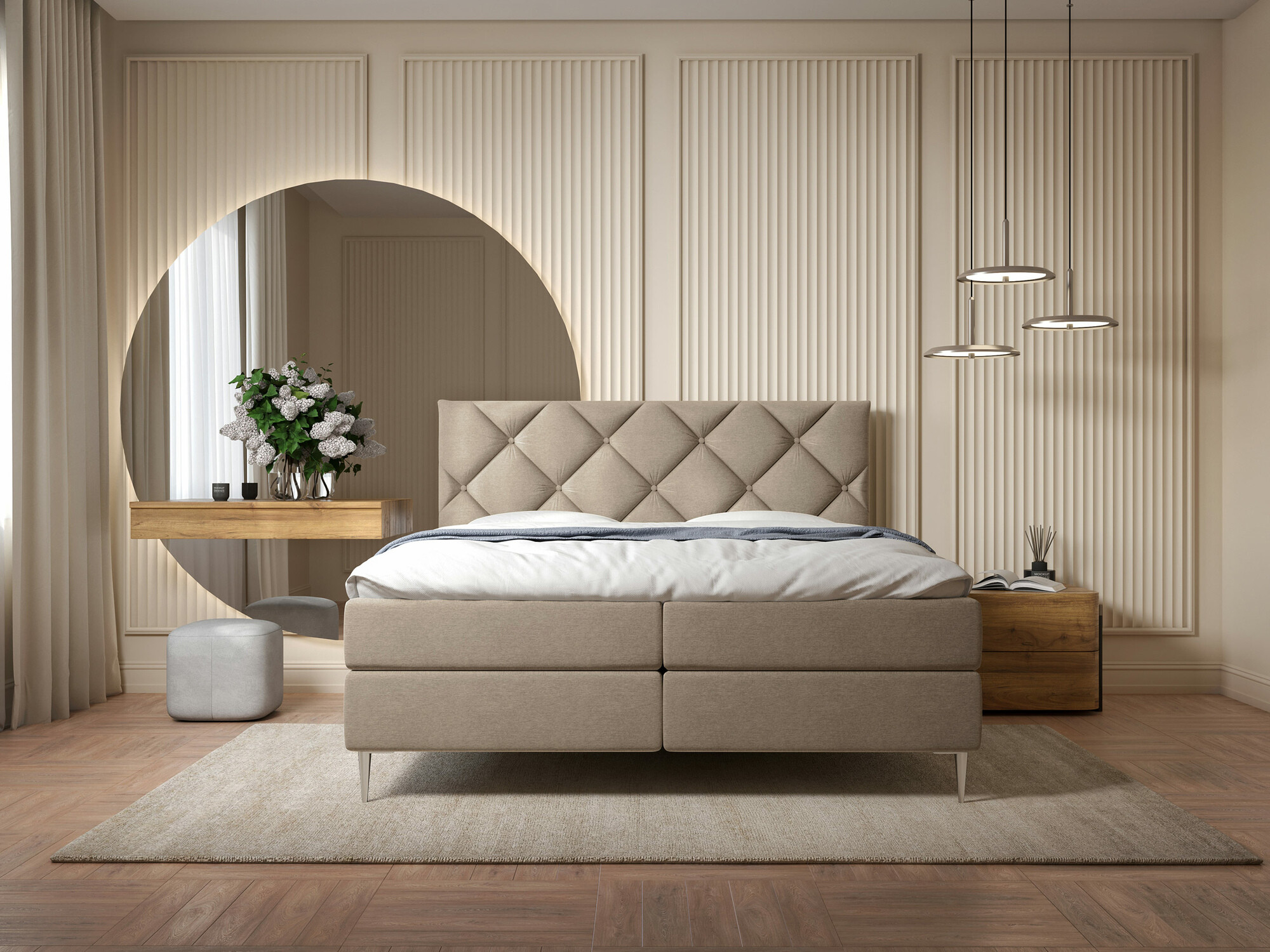 Boxspring postelja ComfiDream Myrel (Verita 16)